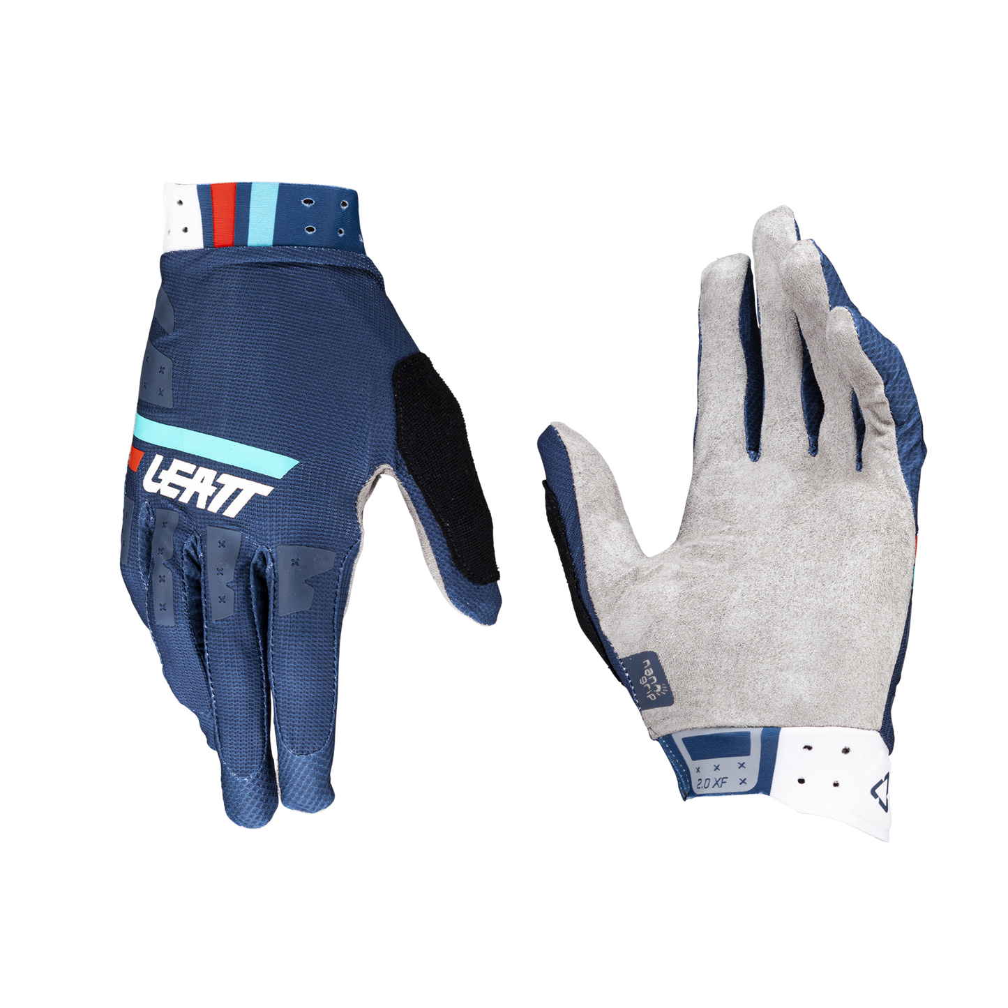 Leatt MTB 2.0 X-Flow Gloves - XL - Denim - Image 1