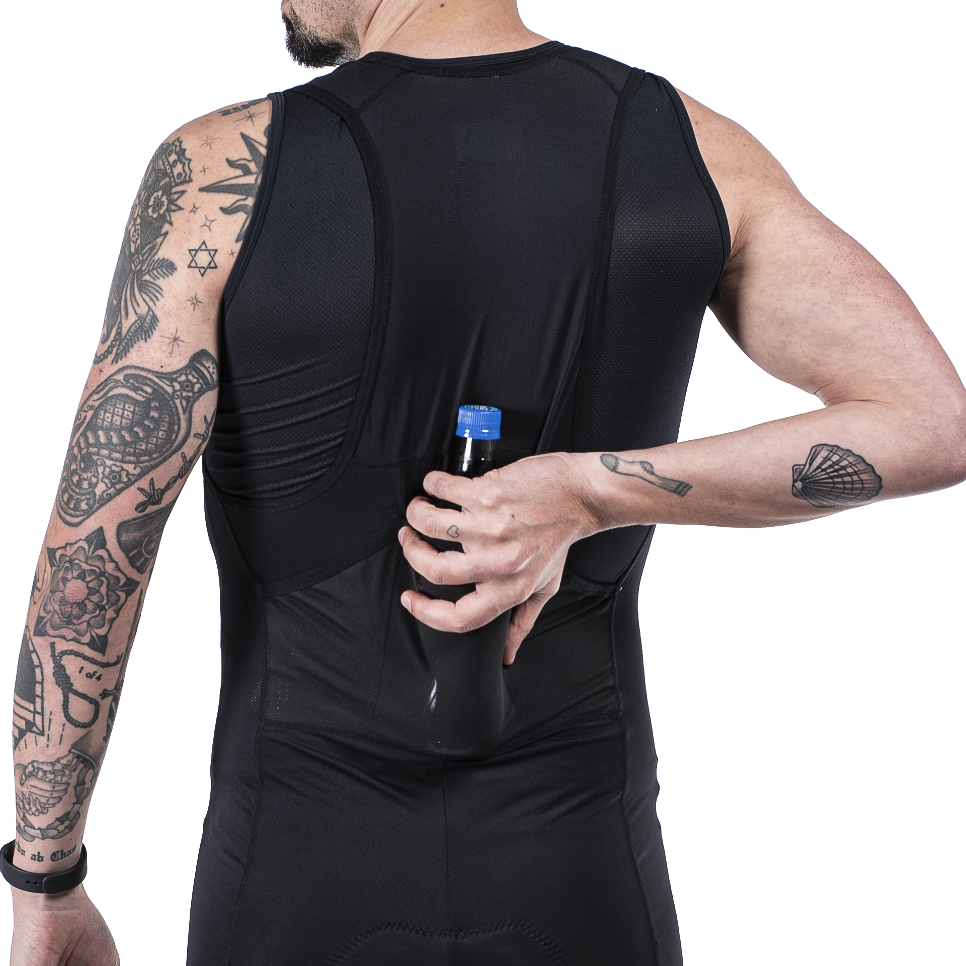 Leatt MTB 3.0 Bib Liner - 2XL - Black - Image 5