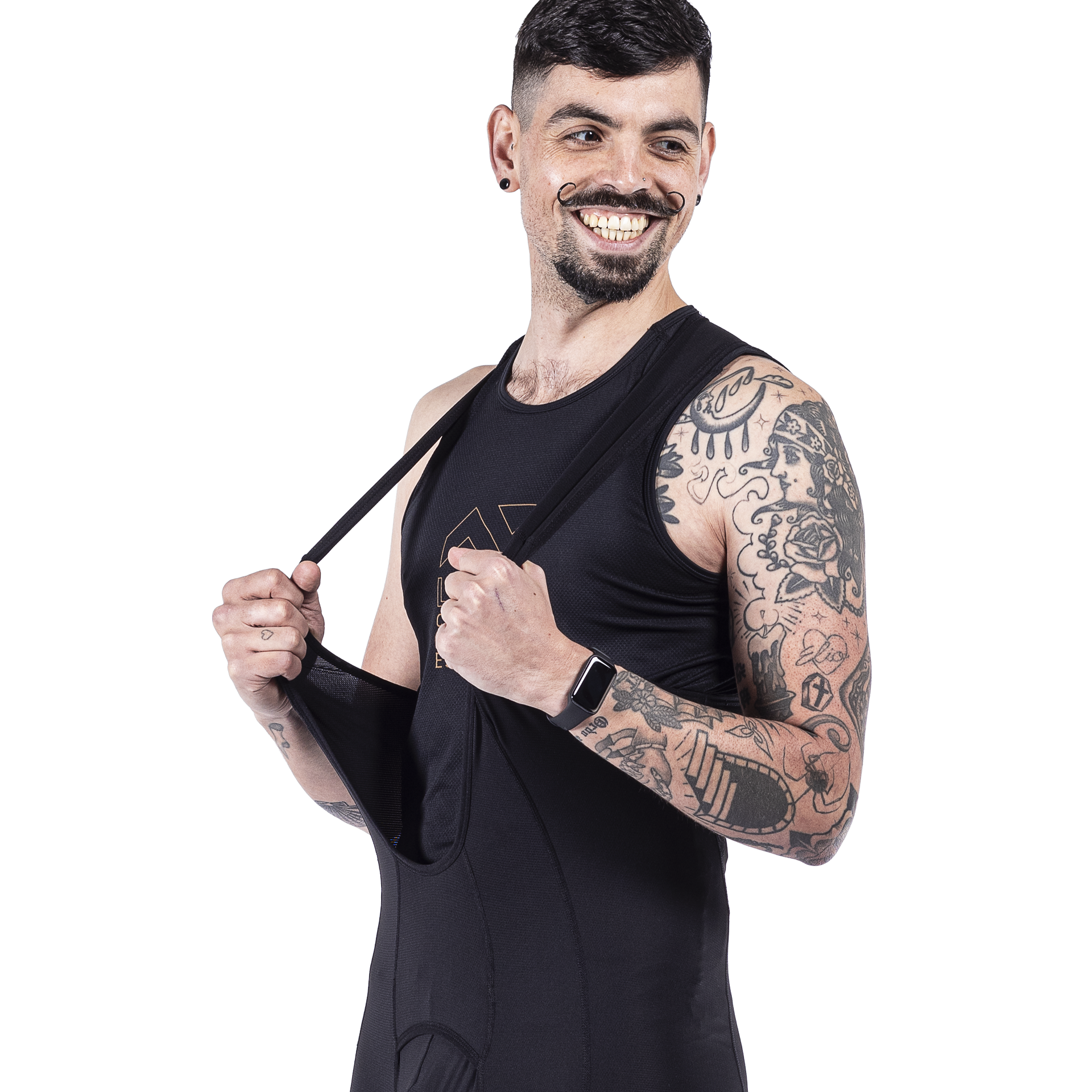 Leatt MTB 3.0 Bib Liner - 2XL - Black - Image 6