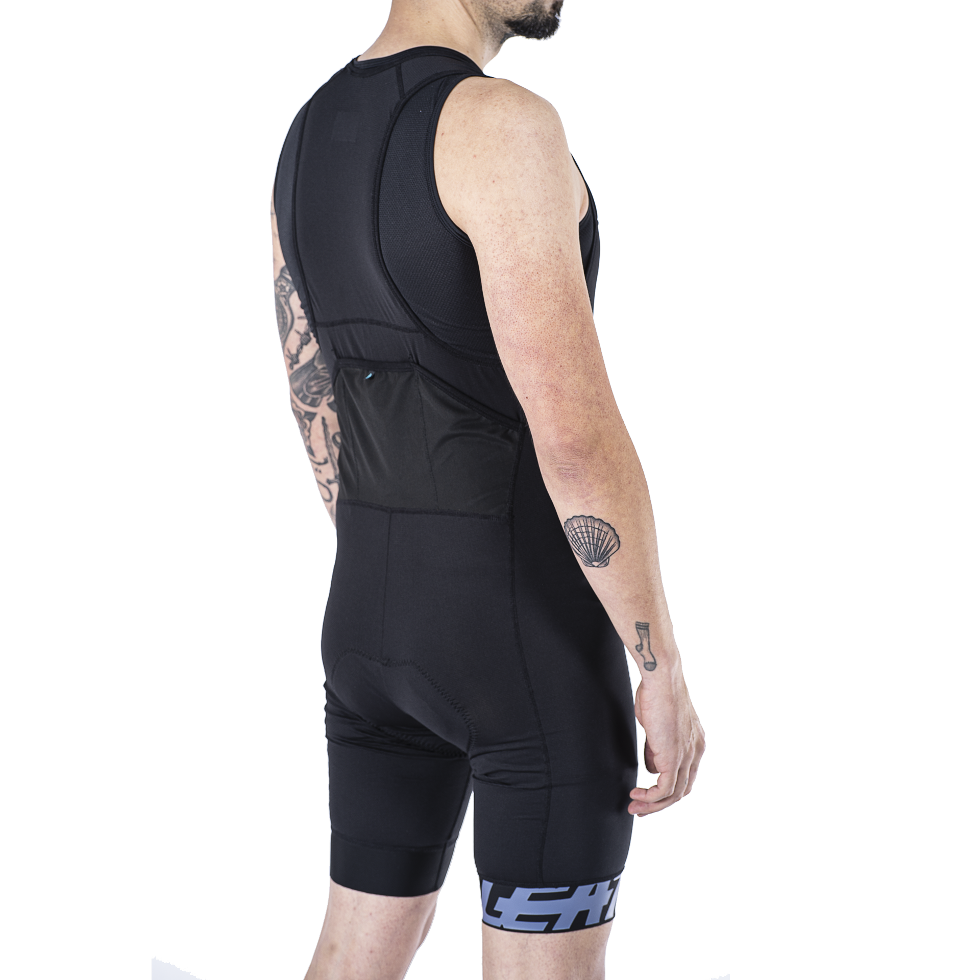 Leatt MTB 3.0 Bib Liner - S - Black - Image 4