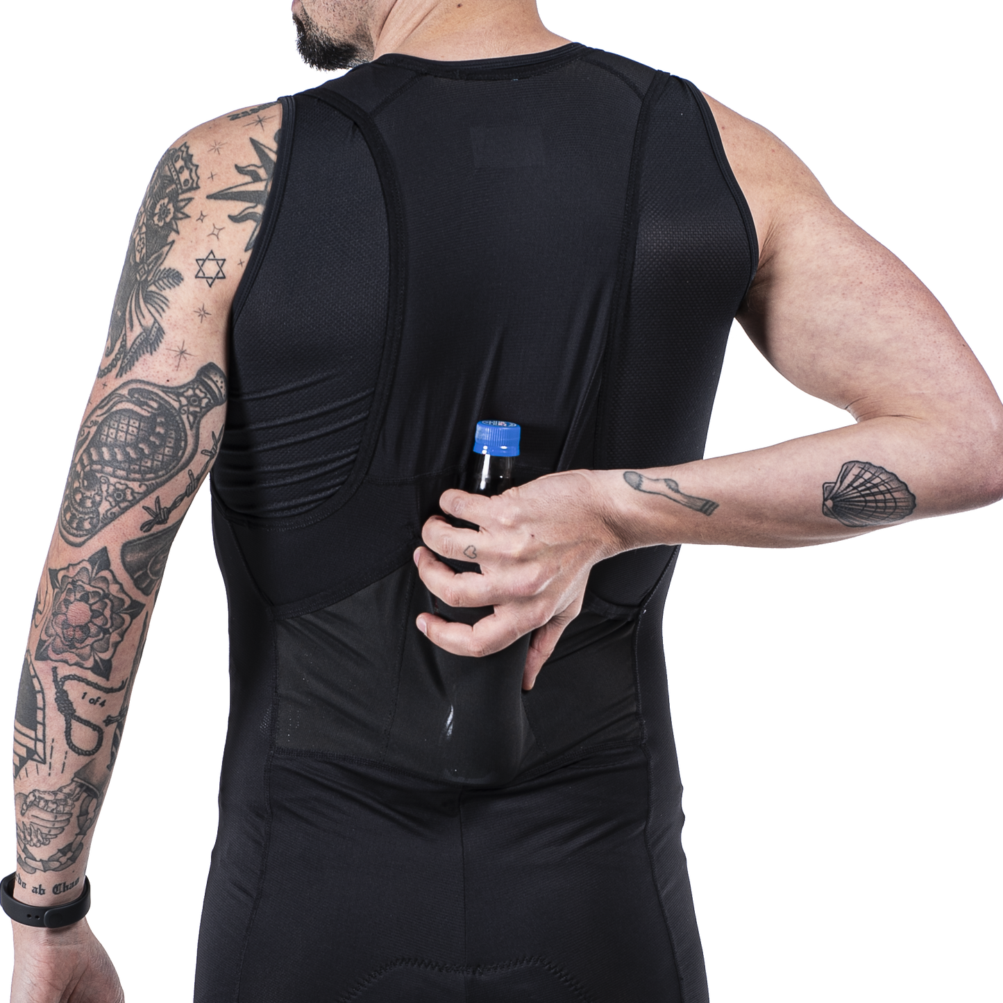 Leatt MTB 3.0 Bib Liner - S - Black - Image 5