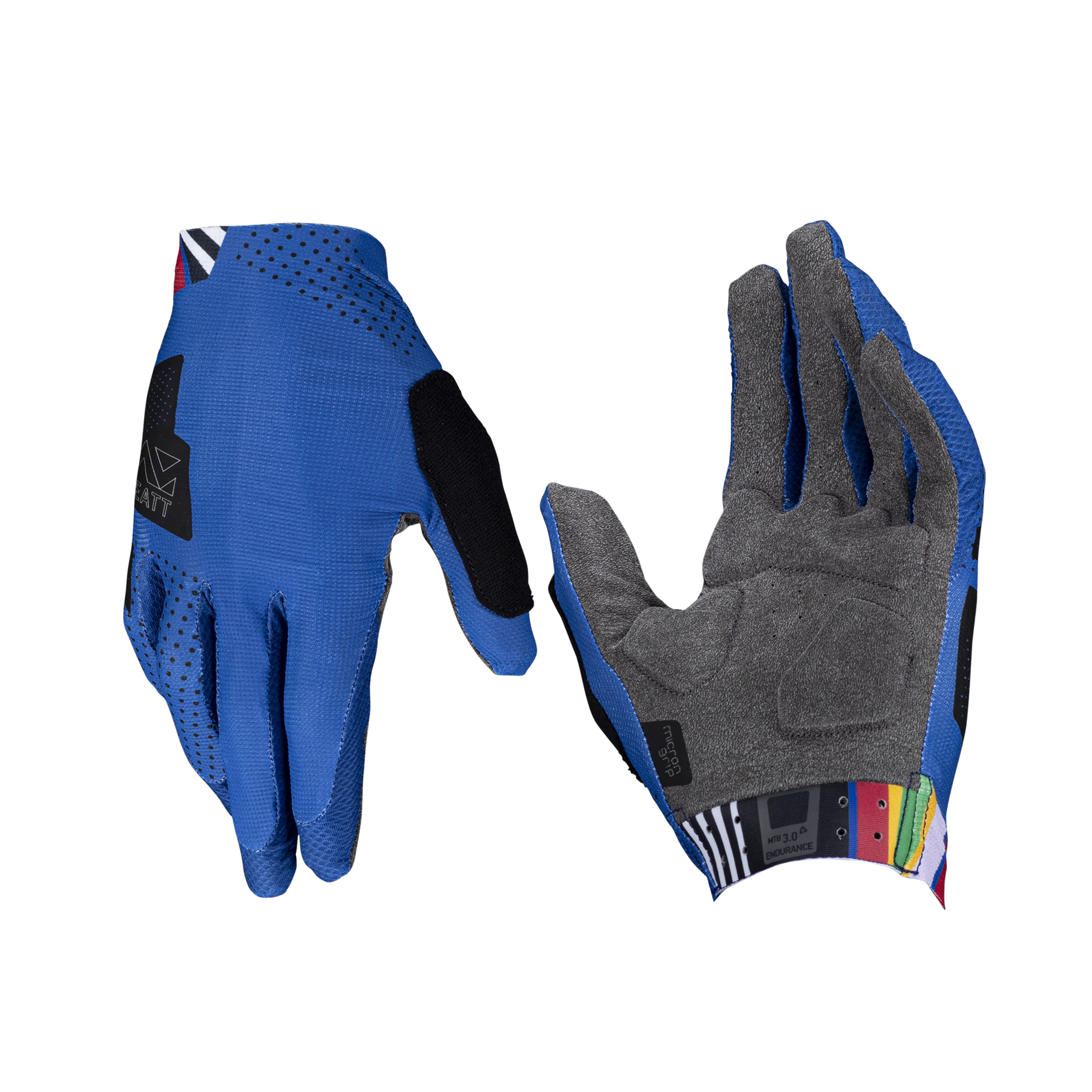 Leatt MTB 3.0 Endurance Gloves - S - Blue - Image 1