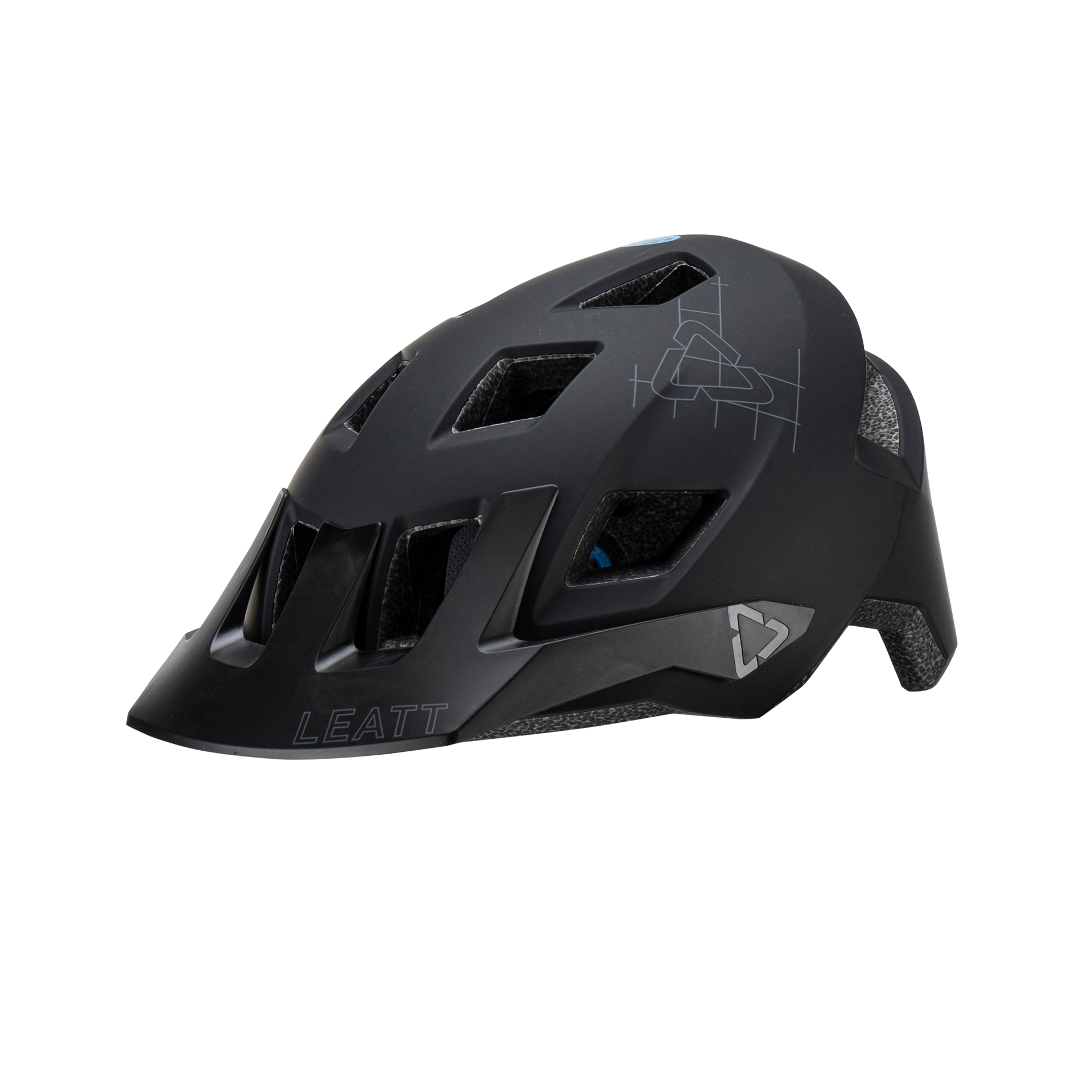 Leatt MTB All Mountain 1.0 Helmet - S - Stealth - Image 2