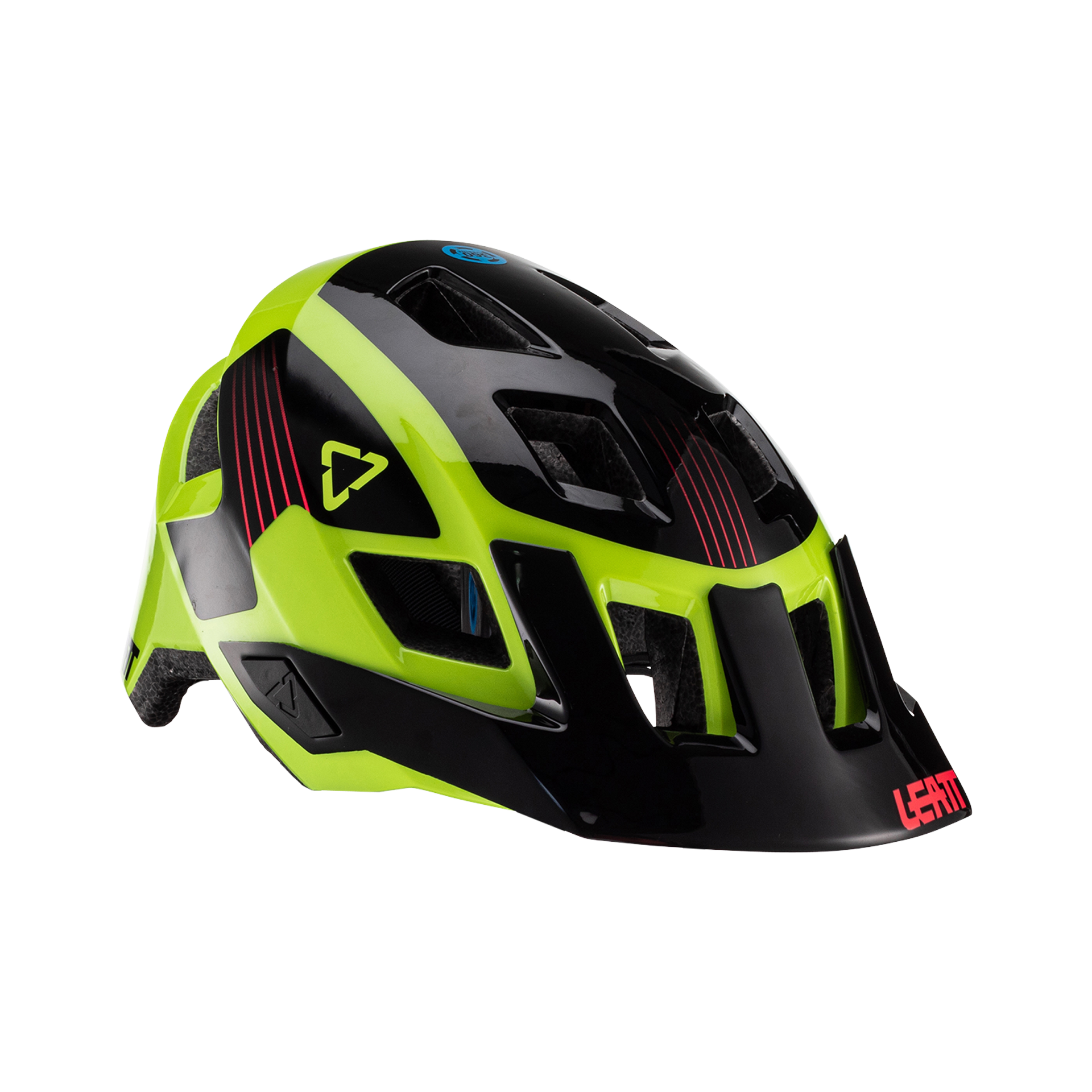 Leatt MTB All Mountain 1.0 Junior Helmet - XS - Lime - Image 1