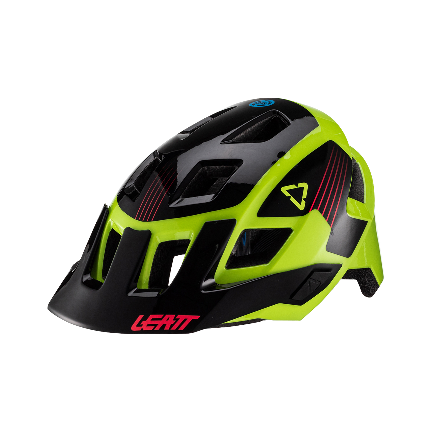 Leatt MTB All Mountain 1.0 Junior Helmet - XS - Lime - Image 2