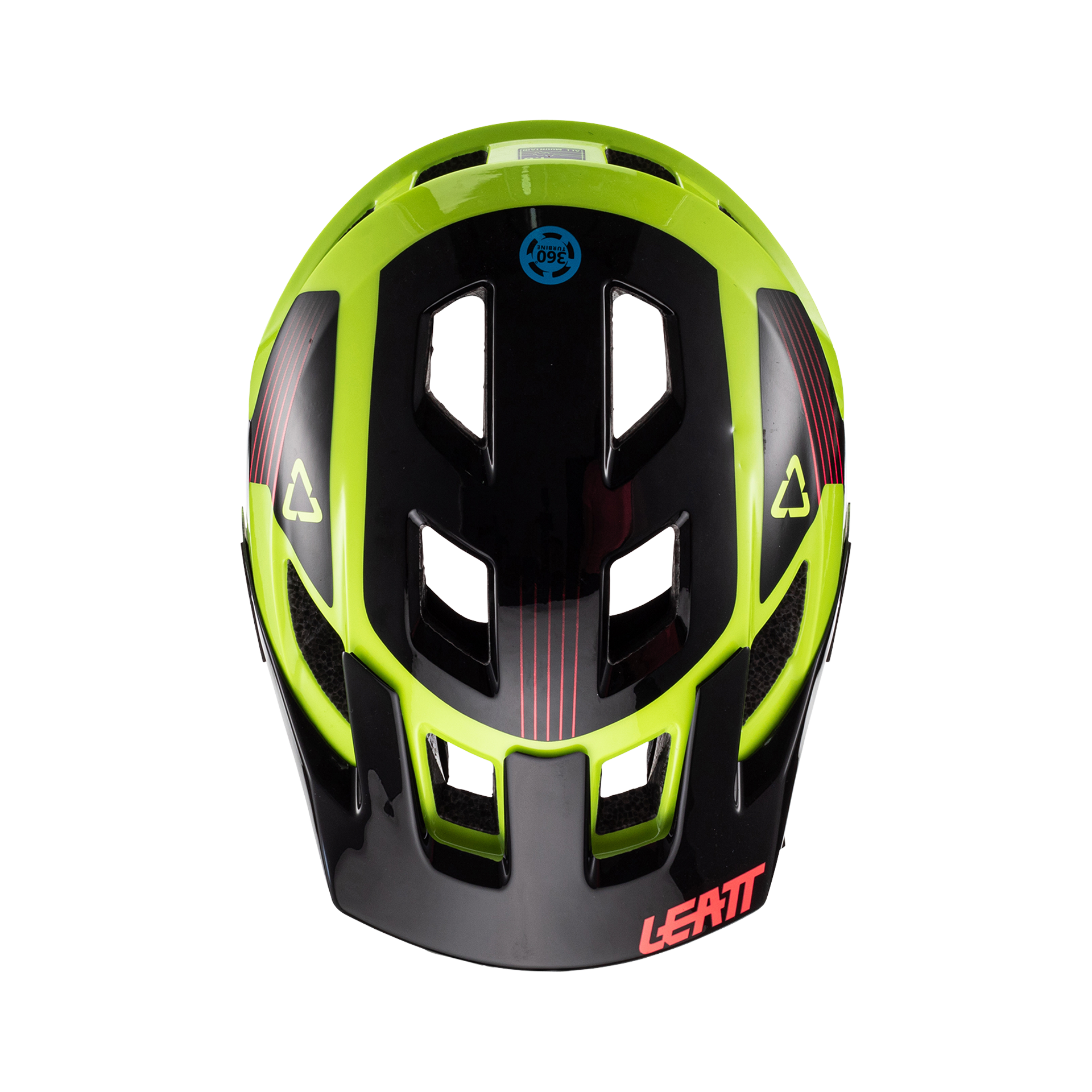 Leatt MTB All Mountain 1.0 Junior Helmet - XS - Lime - Image 5