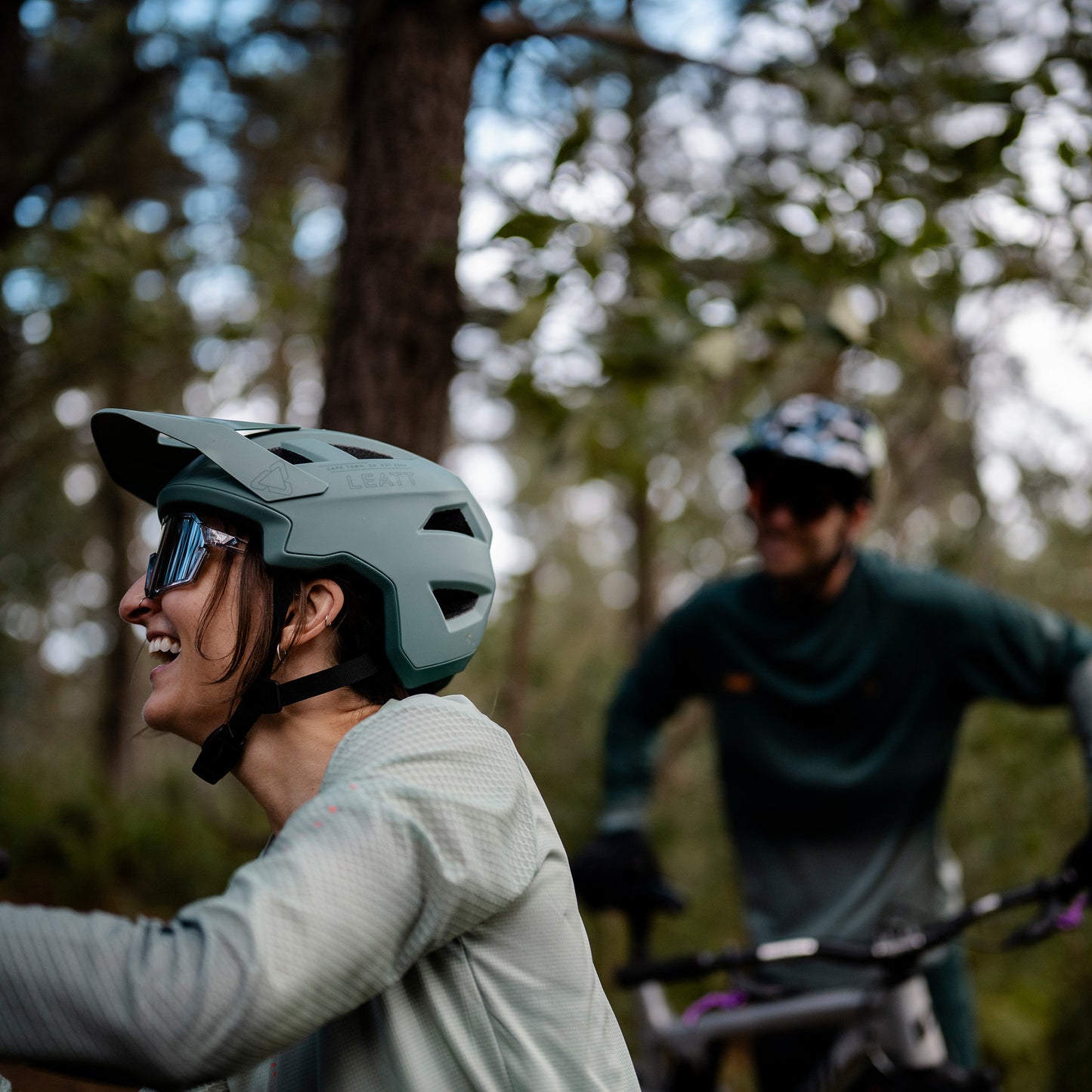 Leatt MTB All Mountain 2.0 Helmet - S - Mist Green - Image 7