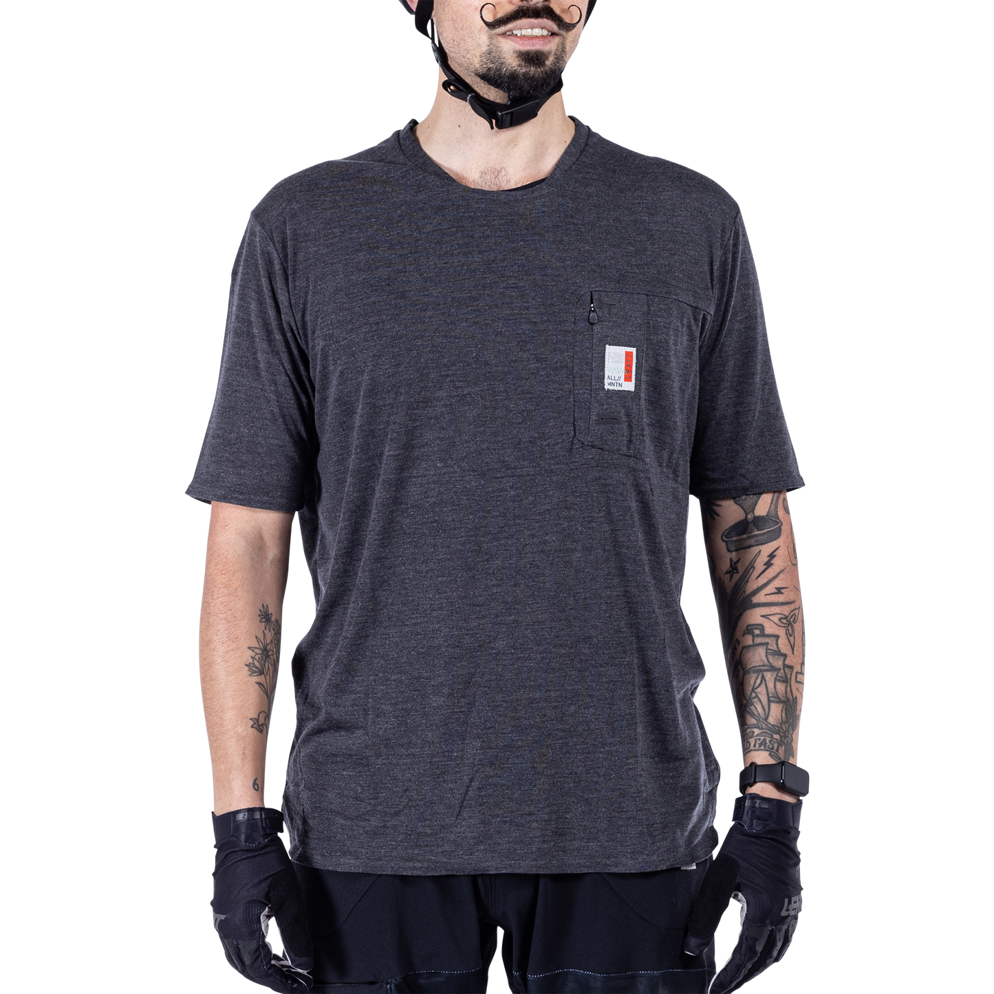 Leatt MTB All Mountain 2.0 Short Sleeve Jersey - 3XL - Black - Image 3