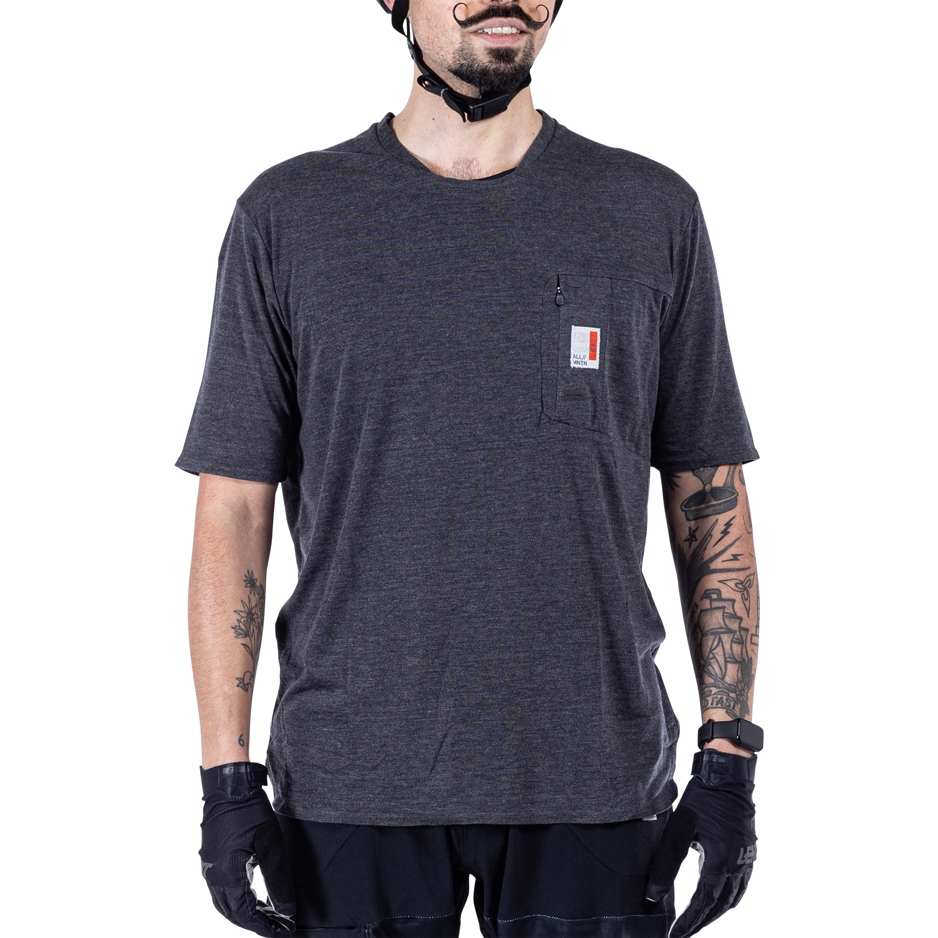 Leatt MTB All Mountain 2.0 Short Sleeve Jersey - 3XL - Black - Image 3