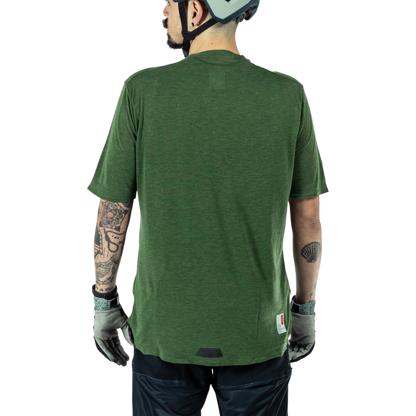 Leatt MTB All Mountain 2.0 Short Sleeve Jersey - S - Spinach - Image 4