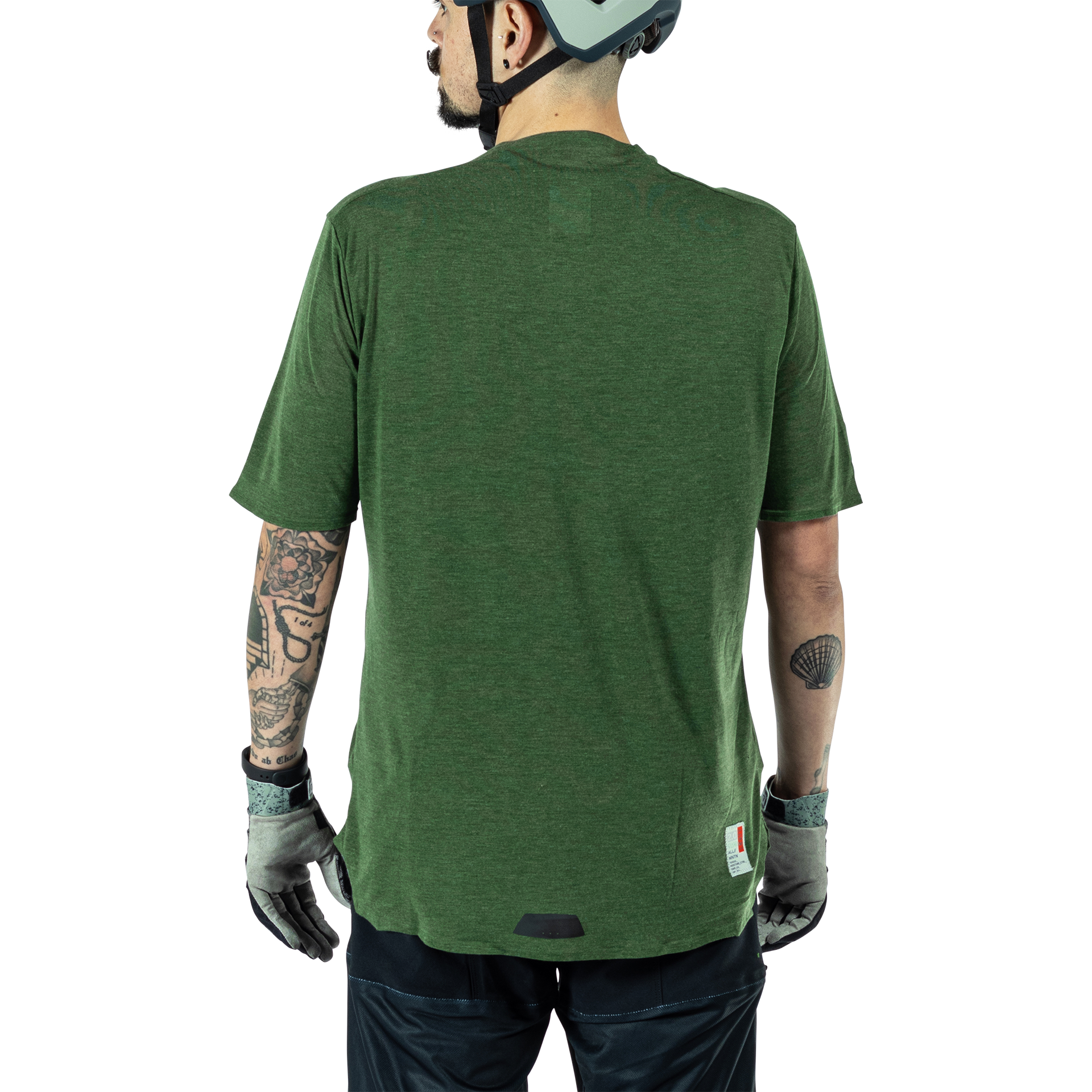 Leatt MTB All Mountain 2.0 Short Sleeve Jersey - S - Spinach - Image 4