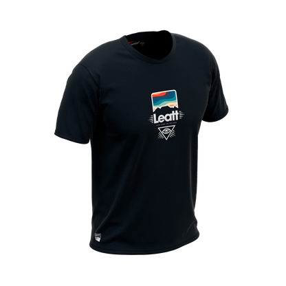 Leatt MTB All Mountain 2.0 Short Sleeve Jersey - Youth L - Black - Image 1