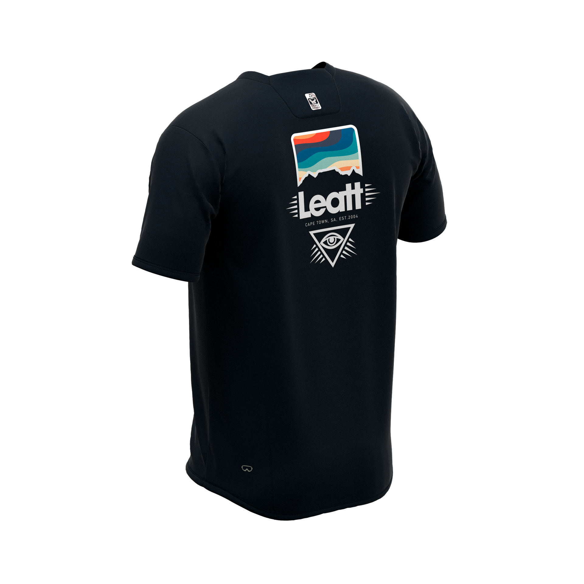 Leatt MTB All Mountain 2.0 Short Sleeve Jersey - Youth L - Black - Image 2