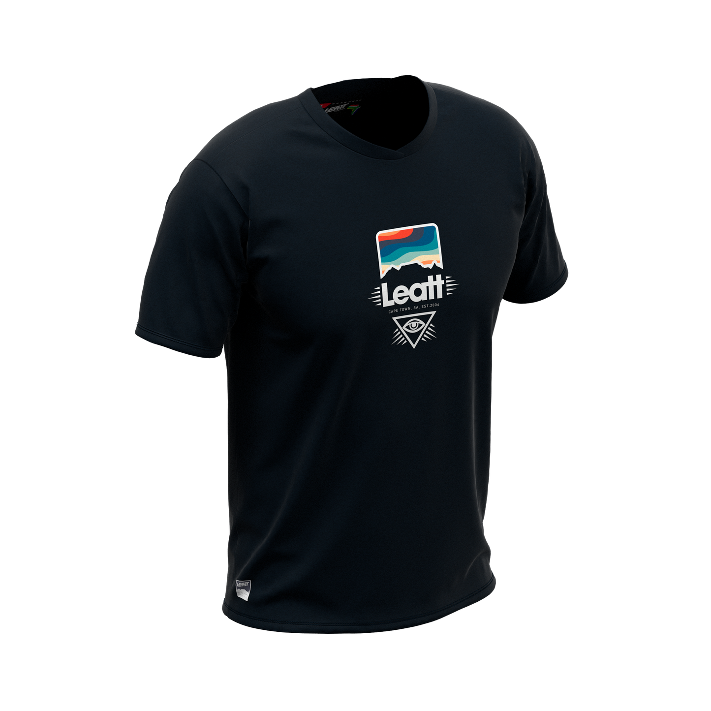 Leatt MTB All Mountain 2.0 Short Sleeve Jersey - Youth M - Black - Image 1