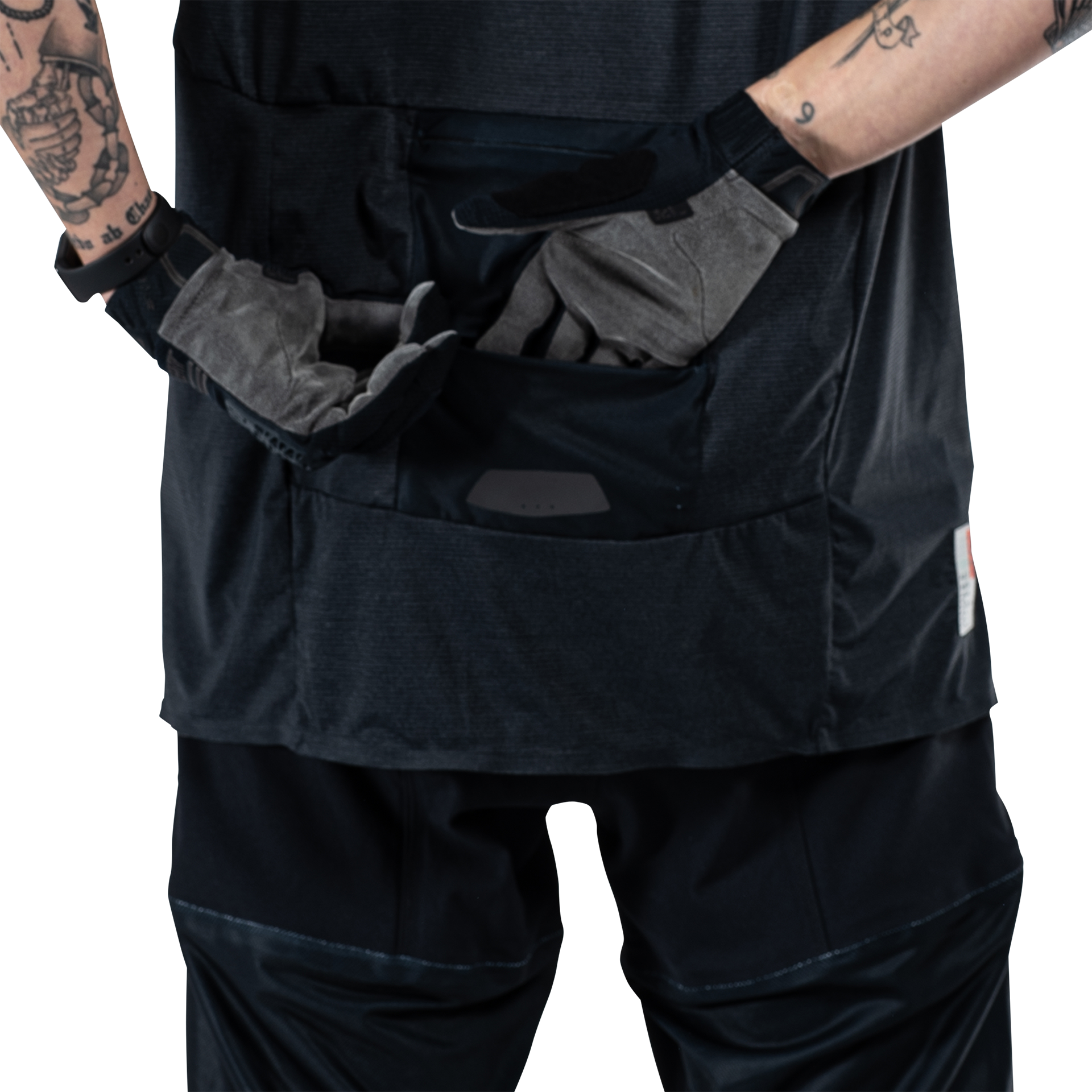 Leatt MTB All Mountain 3.0 Short Sleeve Jersey - 2XL - Black - Image 7