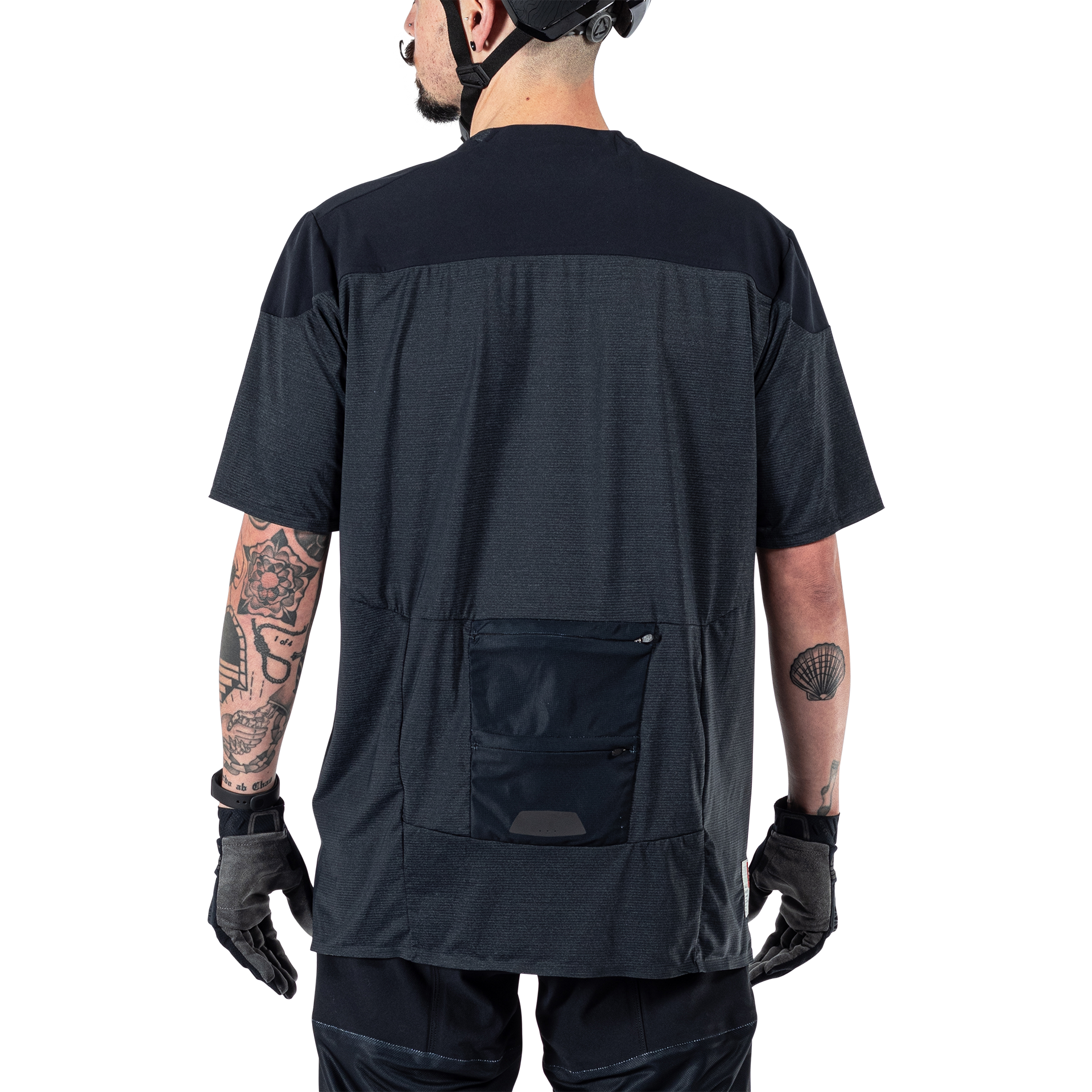 Leatt MTB All Mountain 3.0 Short Sleeve Jersey - 3XL - Spinach - Image 4