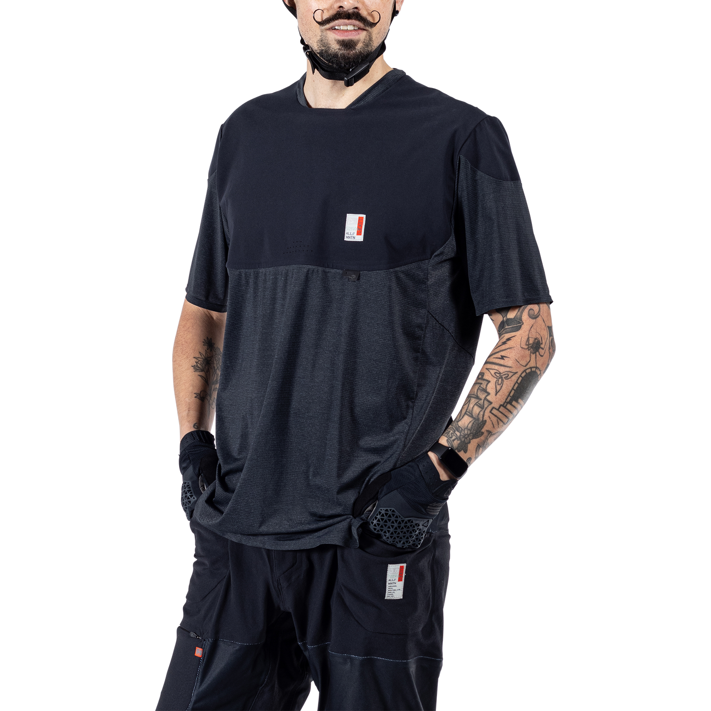 Leatt MTB All Mountain 3.0 Short Sleeve Jersey - 3XL - Spinach - Image 5