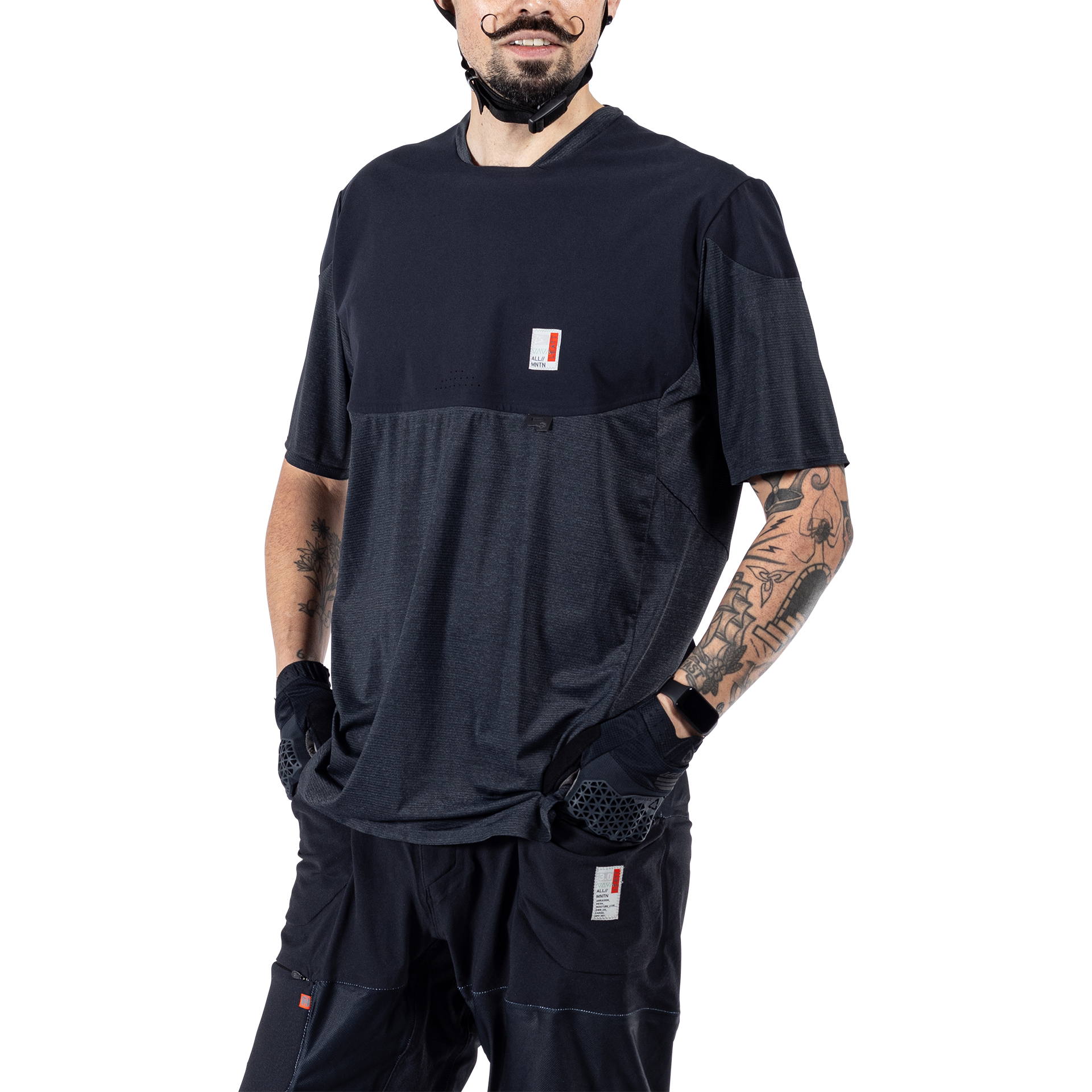 Leatt MTB All Mountain 3.0 Short Sleeve Jersey - 3XL - Spinach - Image 5