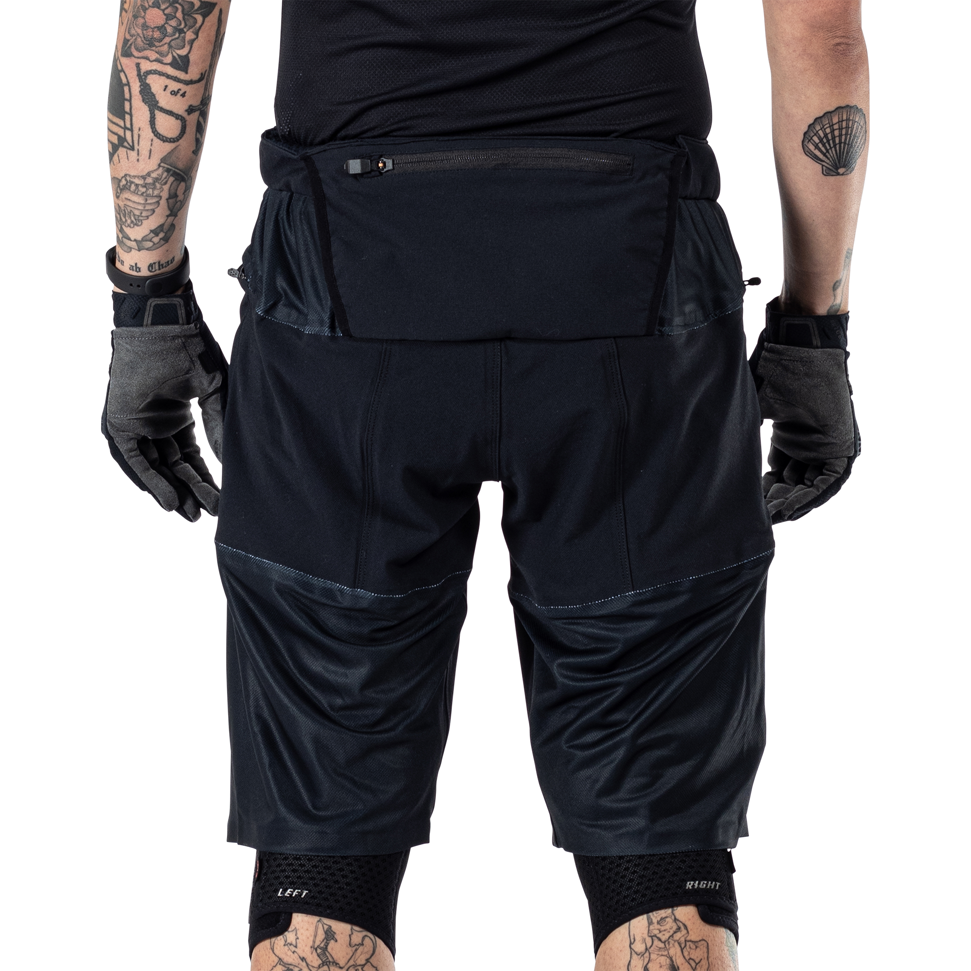 Leatt MTB All Mountain 3.0 Shorts - 2XL-38 - Black - Image 4