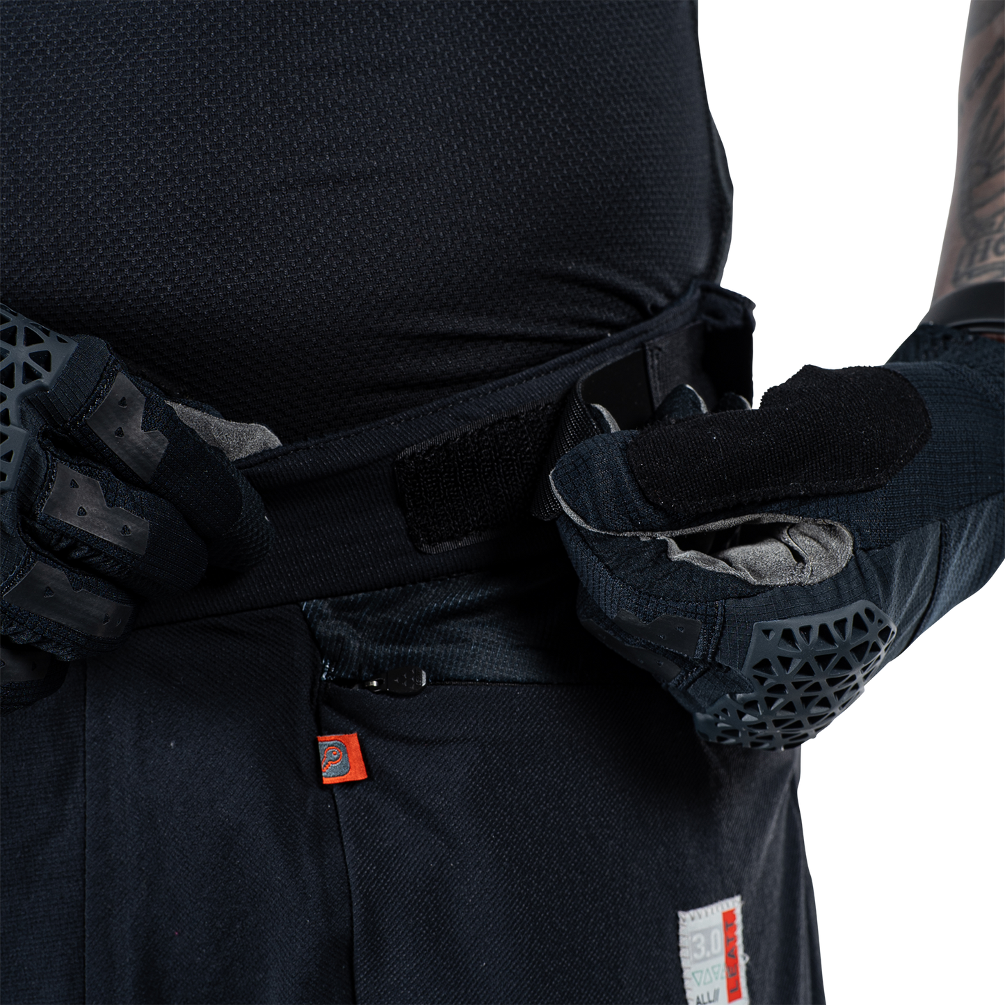 Leatt MTB All Mountain 3.0 Shorts - 2XL-38 - Black - Image 7
