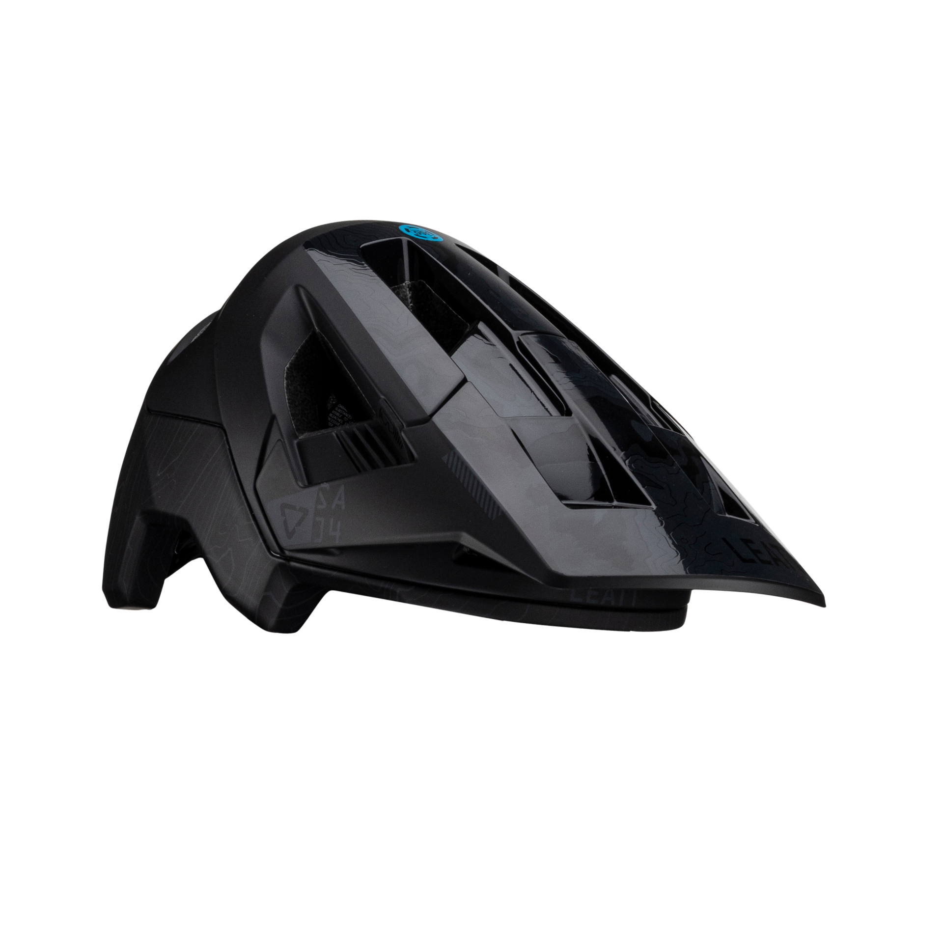 Leatt MTB All Mountain 4.0 Helmet - M - Stealth - Image 1