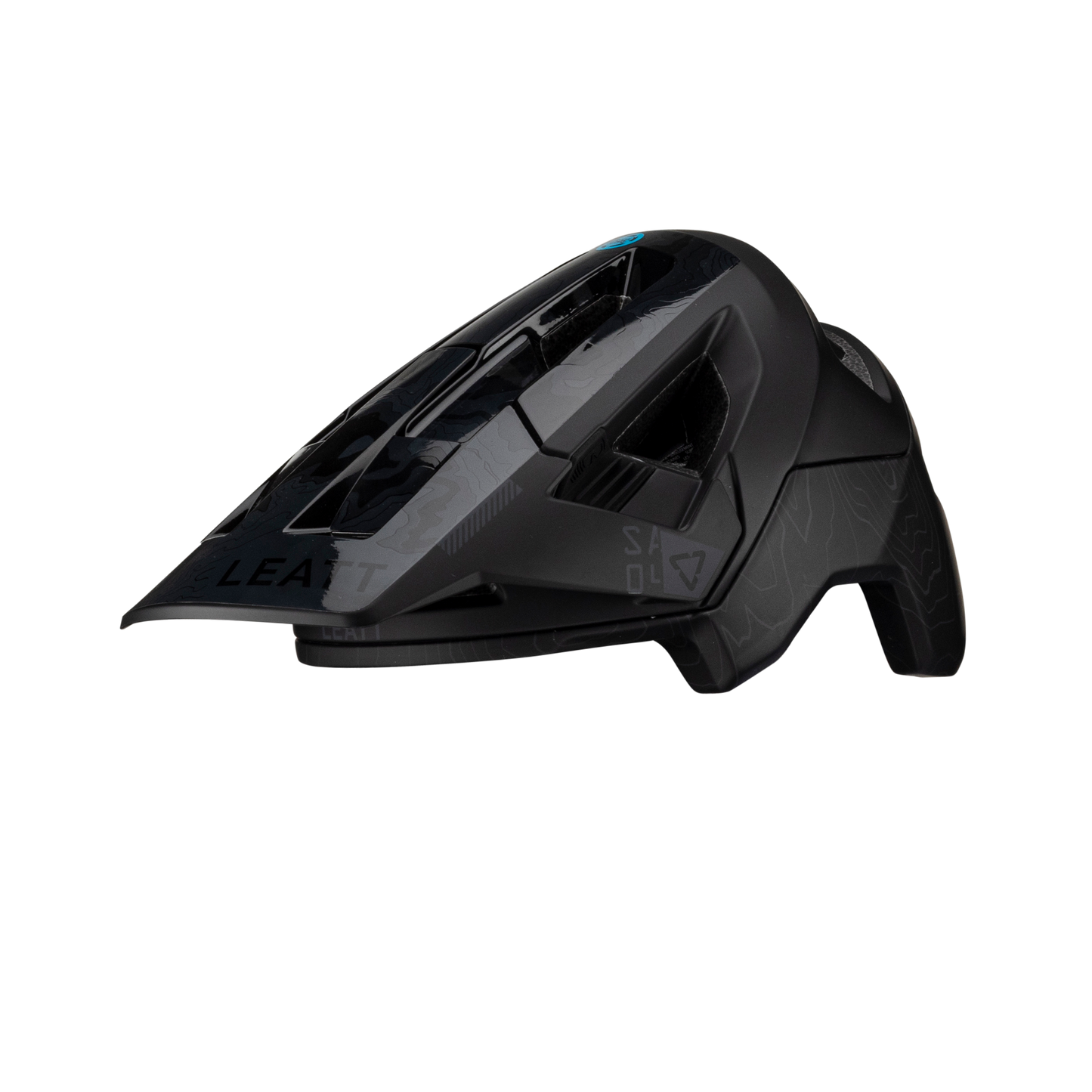 Leatt MTB All Mountain 4.0 Helmet - M - Stealth - Image 2
