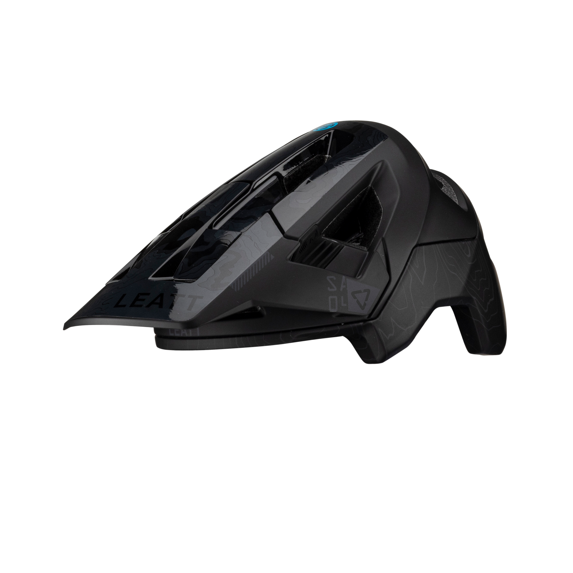 Leatt MTB All Mountain 4.0 Helmet - M - Stealth - Image 2