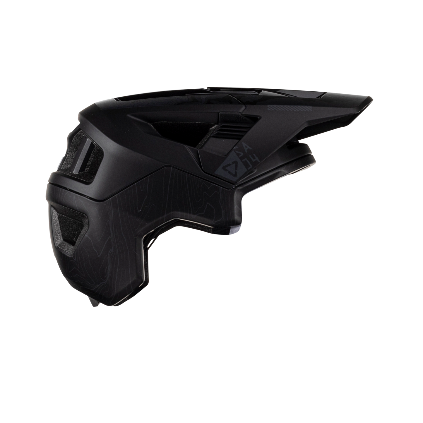 Leatt MTB All Mountain 4.0 Helmet - M - Stealth - Image 3