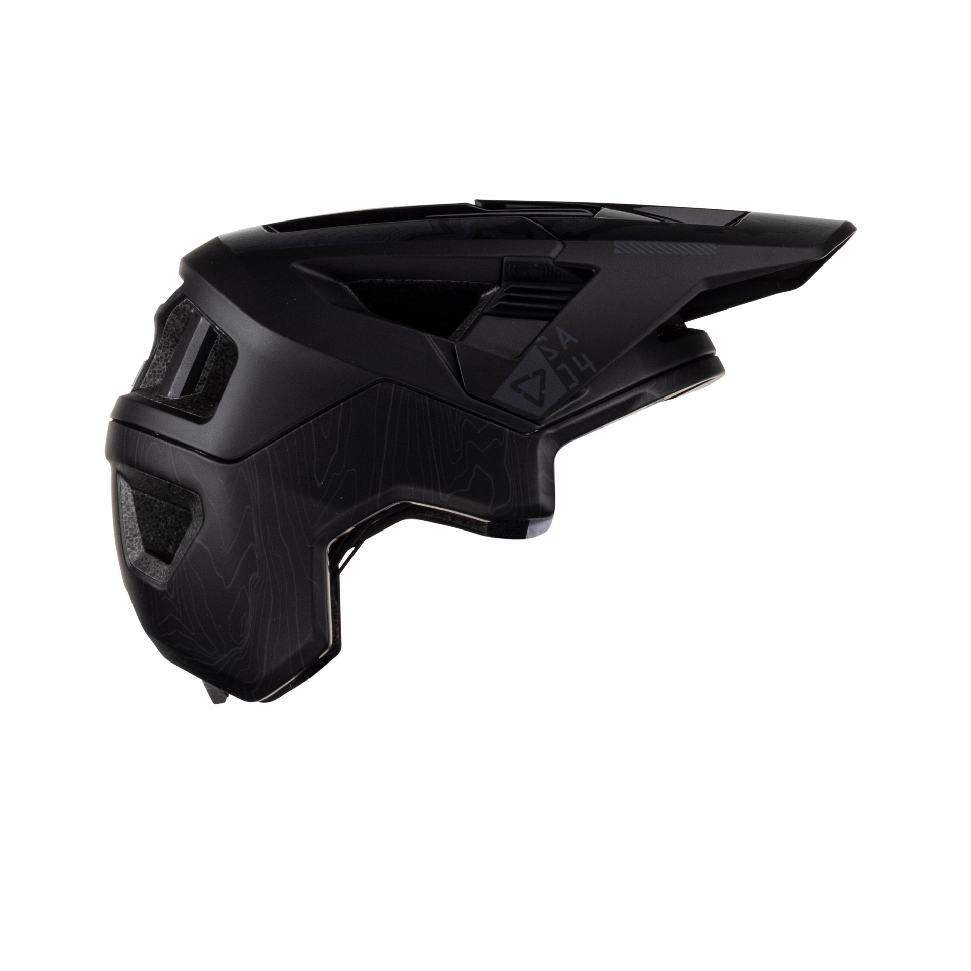 Leatt MTB All Mountain 4.0 Helmet - M - Stealth - Image 3