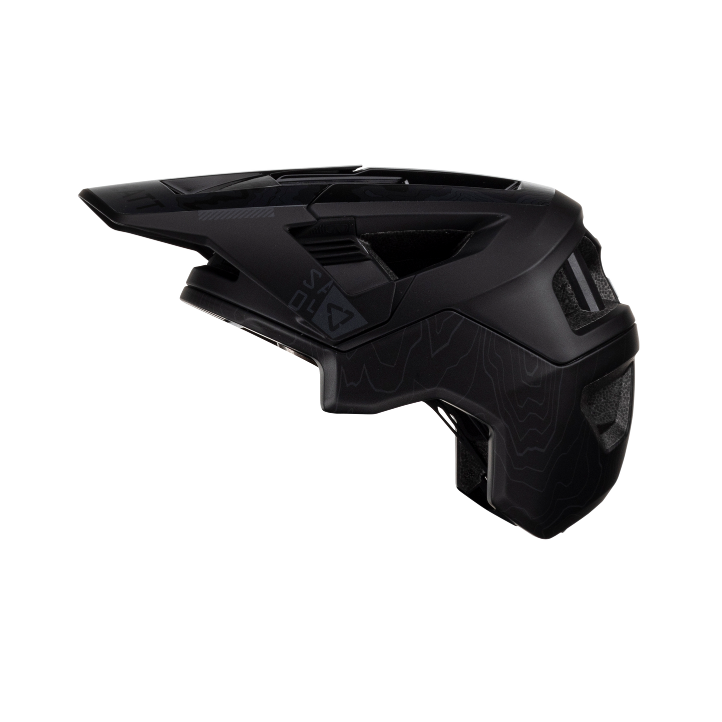 Leatt MTB All Mountain 4.0 Helmet - M - Stealth - Image 4