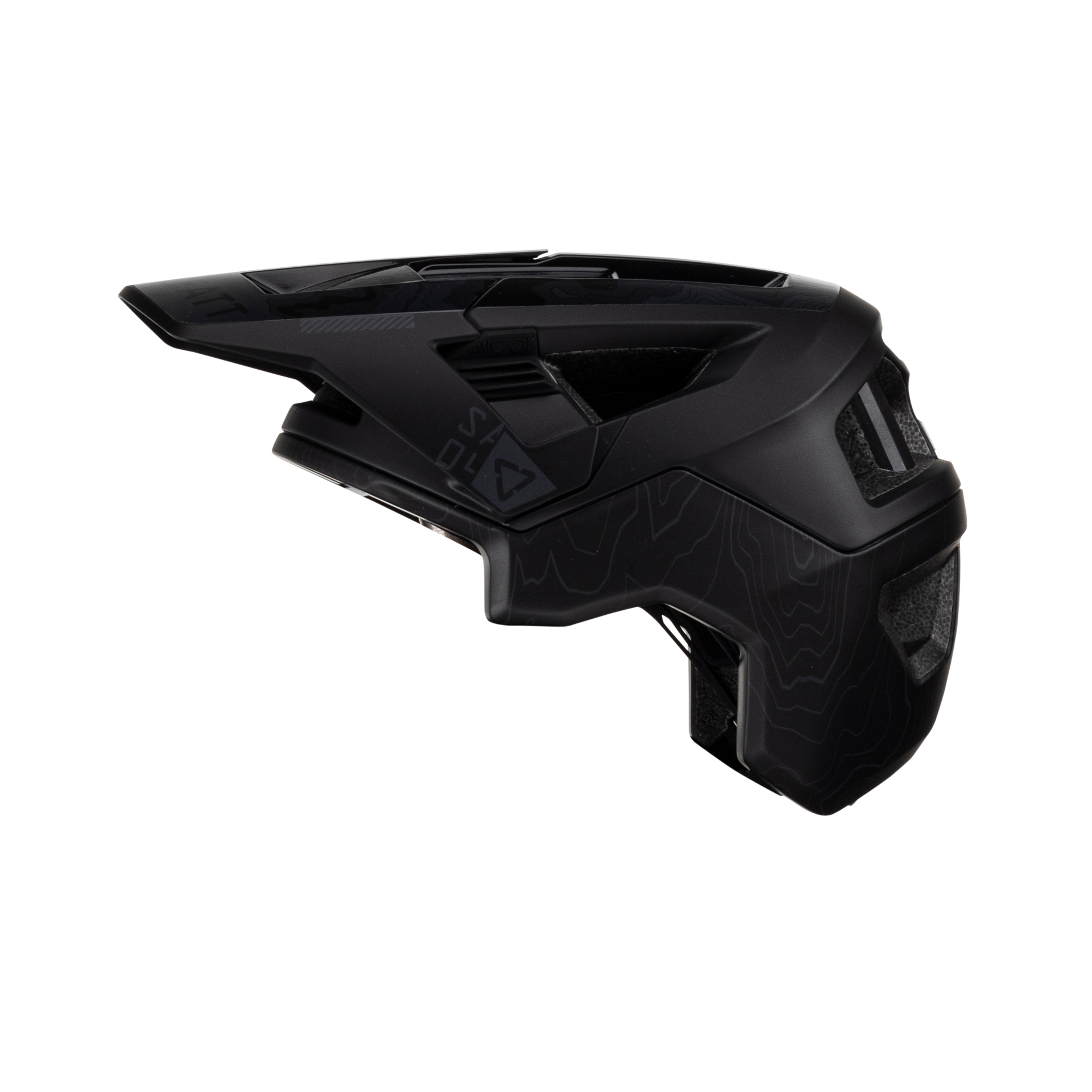 Leatt MTB All Mountain 4.0 Helmet - M - Stealth - Image 4