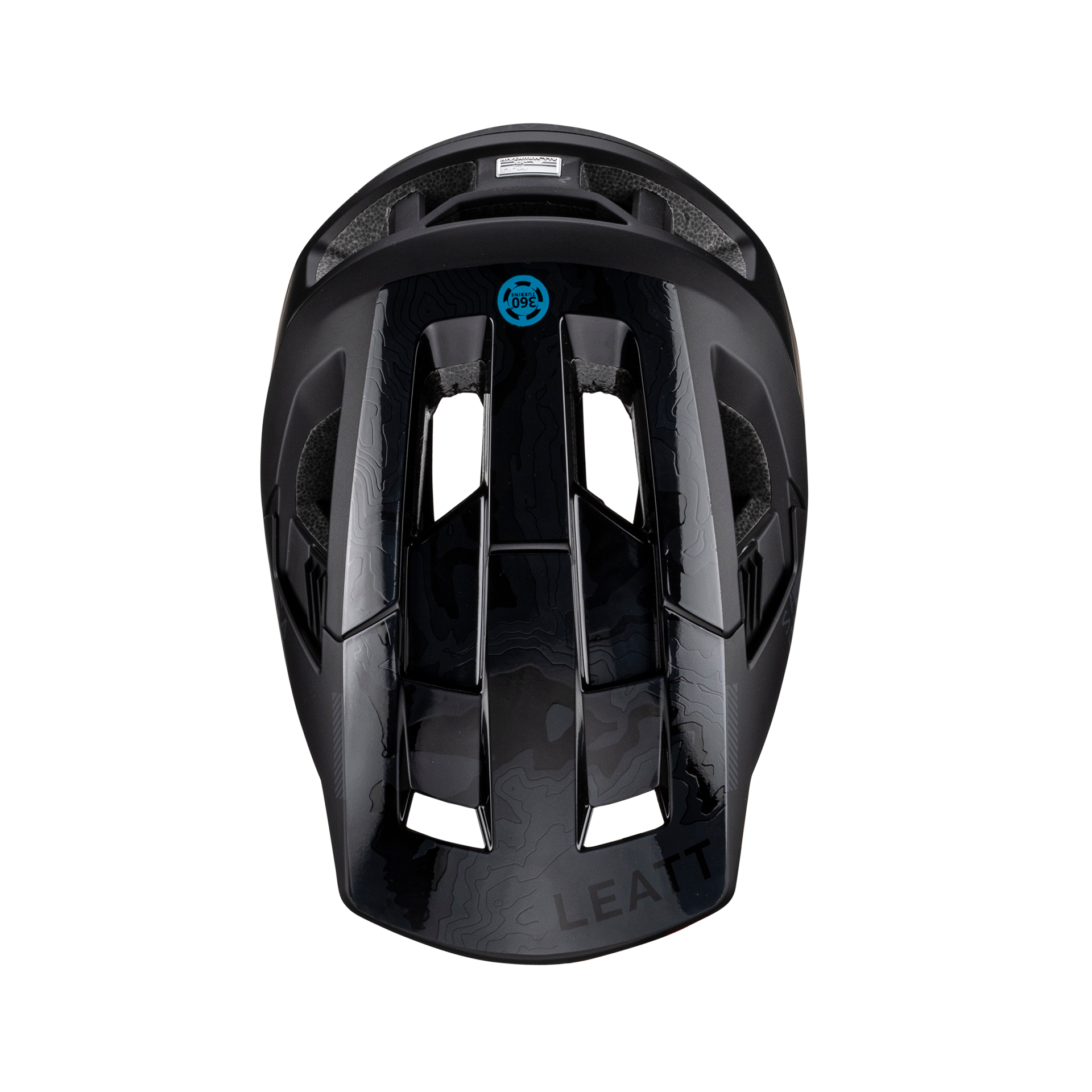 Leatt MTB All Mountain 4.0 Helmet - M - Stealth - Image 5