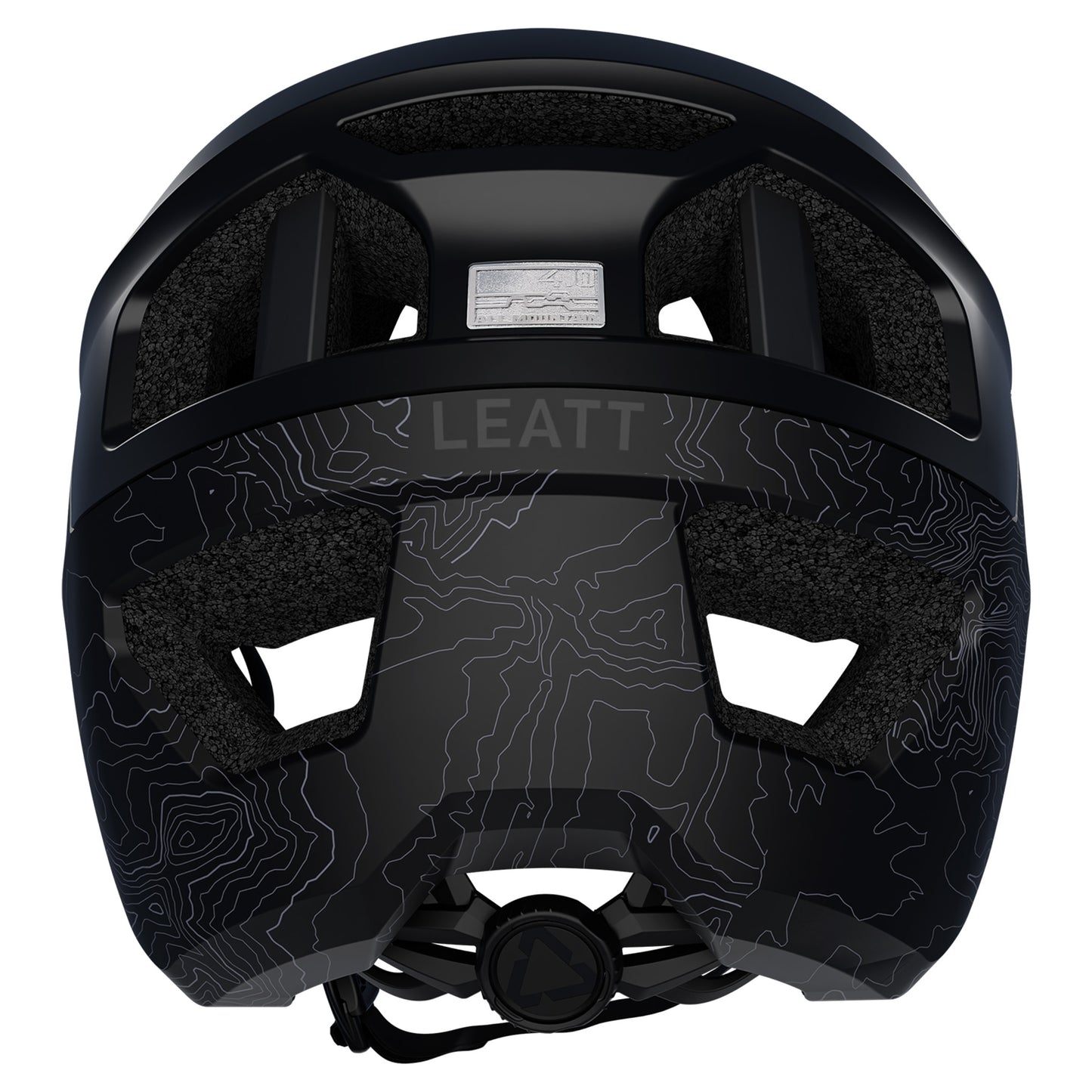 Leatt MTB All Mountain 4.0 Helmet - S - Stealth Black/Grey - Image 4