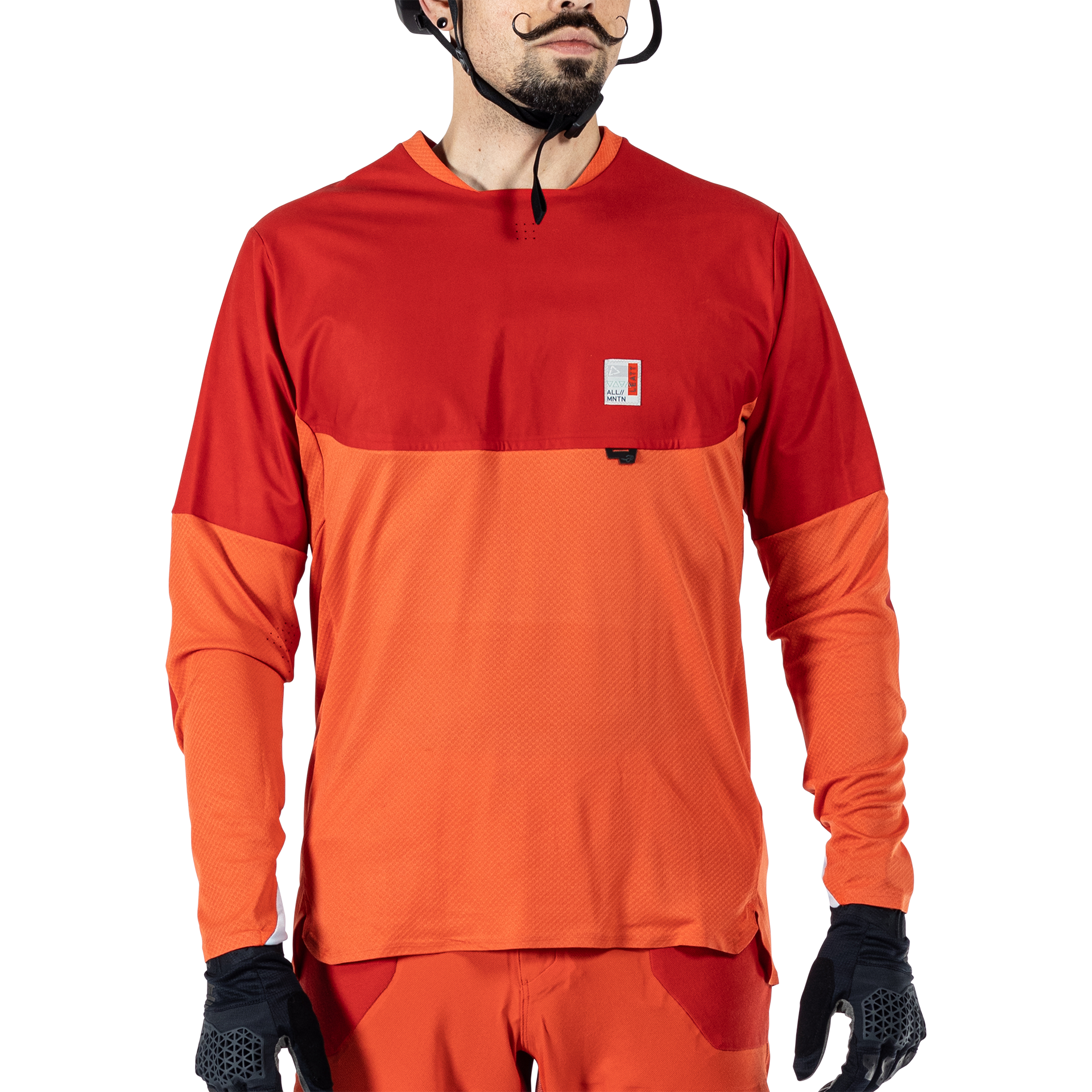 Leatt MTB All Mountain 4.0 Long Sleeve Jersey - S - Glow - Image 3