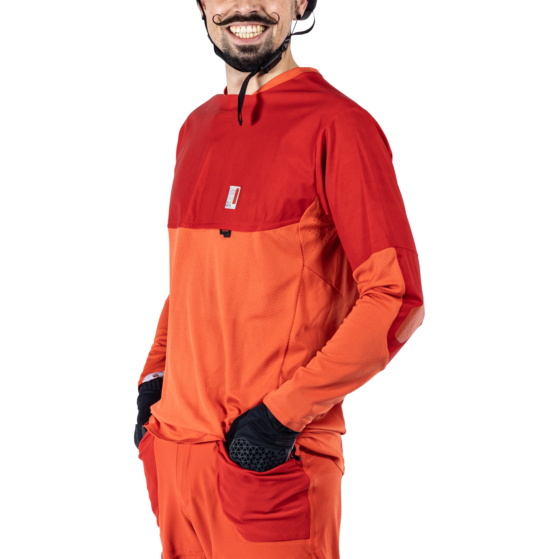Leatt MTB All Mountain 4.0 Long Sleeve Jersey - S - Glow - Image 5