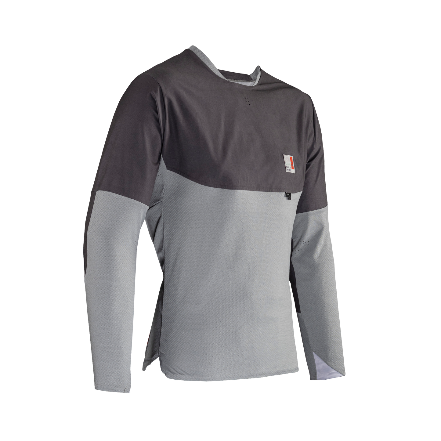 Leatt MTB All Mountain 4.0 Long Sleeve Jersey - S - Granite - Image 1