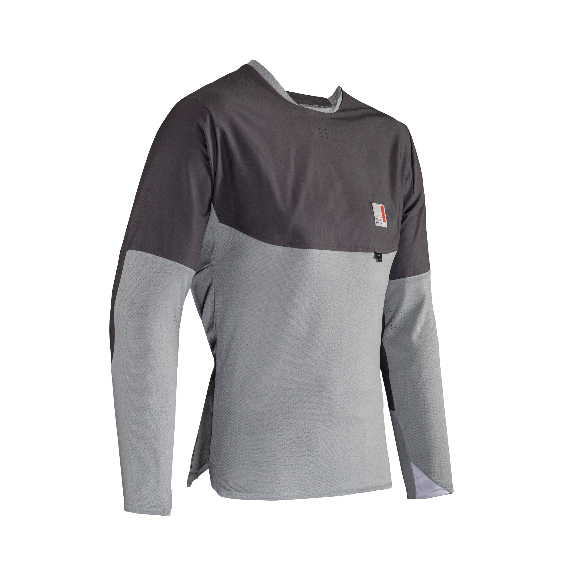 Leatt MTB All Mountain 4.0 Long Sleeve Jersey - S - Granite - Image 1