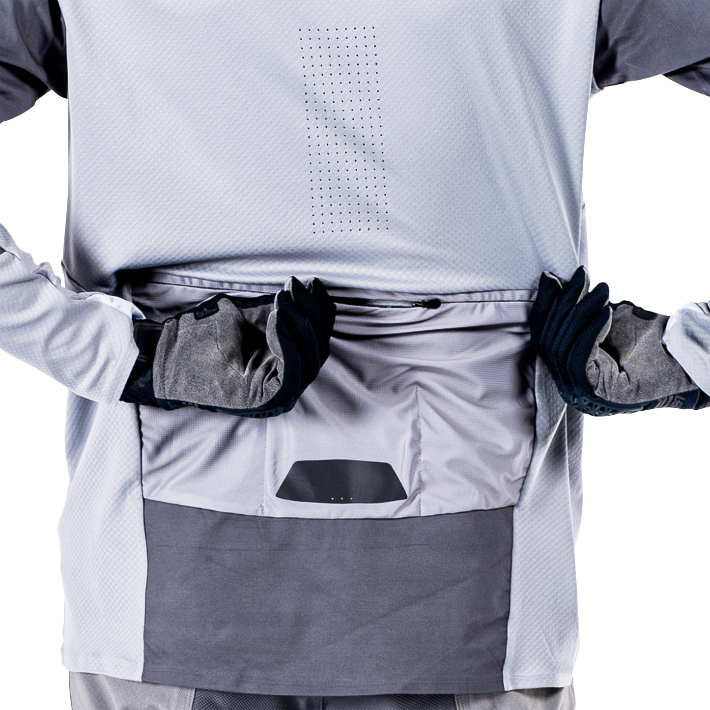 Leatt MTB All Mountain 4.0 Long Sleeve Jersey - S - Granite - Image 7