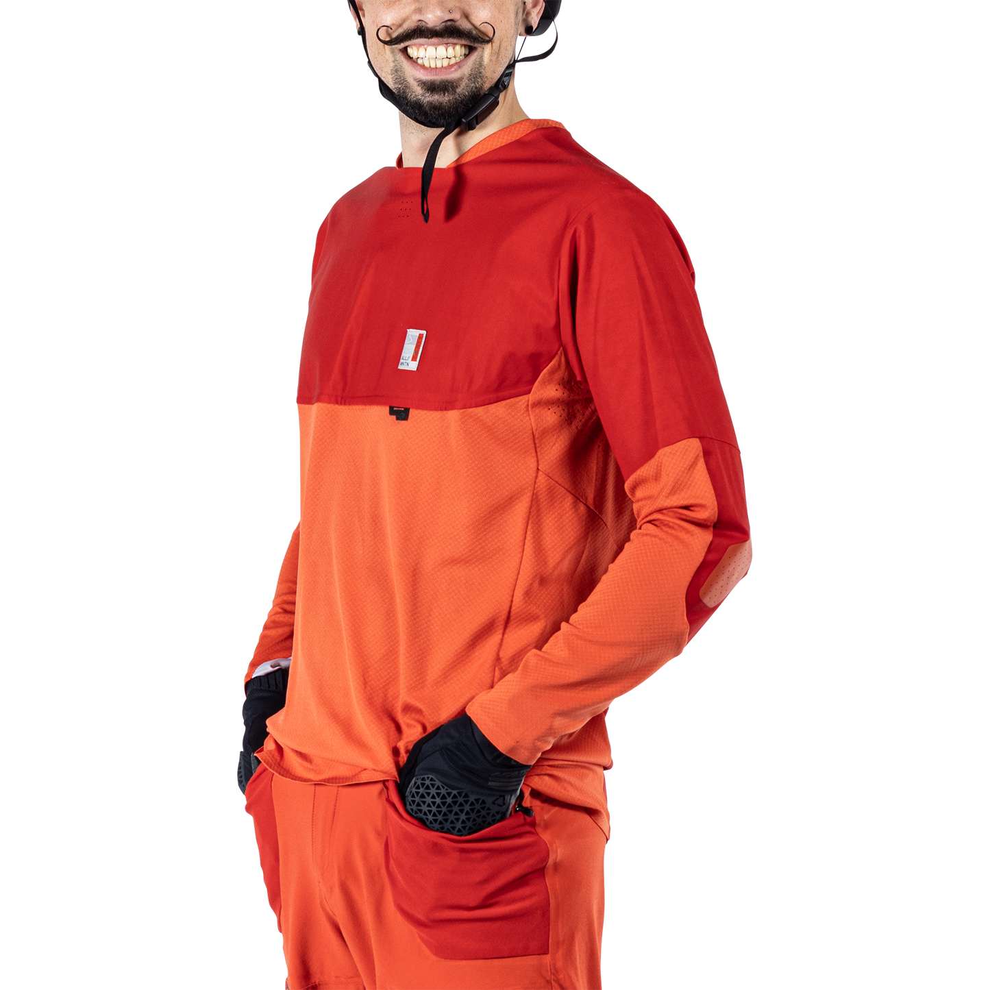 Leatt MTB All Mountain 4.0 Long Sleeve Jersey - XL - Glow - Image 5