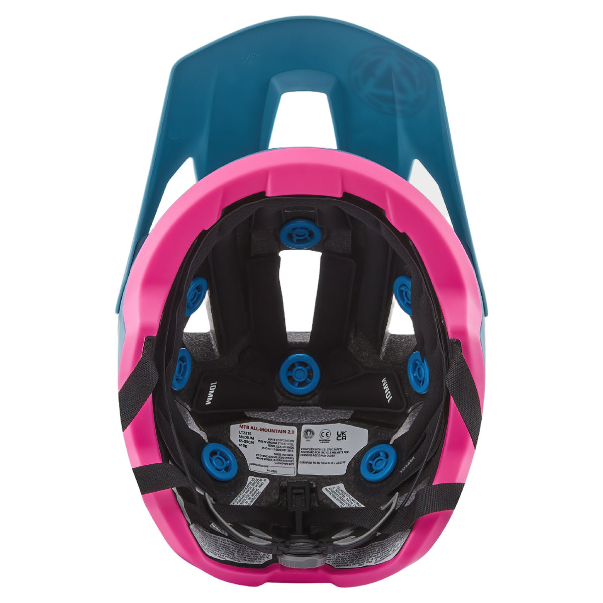Leatt MTB AllMtn 2.0 Helmet - L - Retro Blue - Image 12