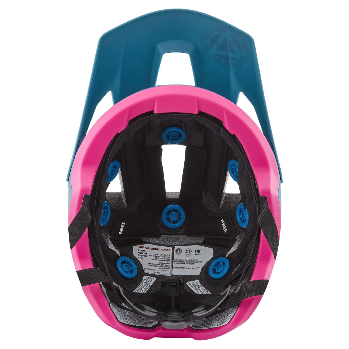 Leatt MTB AllMtn 2.0 Helmet - S - Retro Blue - Image 6