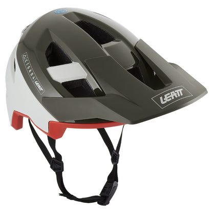 Leatt MTB AllMtn 3.0 Helmet - M - Green/White - Image 1