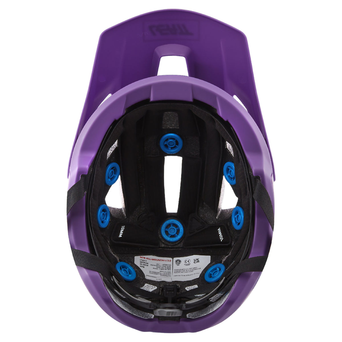 Leatt MTB AllMtn 3.0 Helmet - M - Purple - Image 12