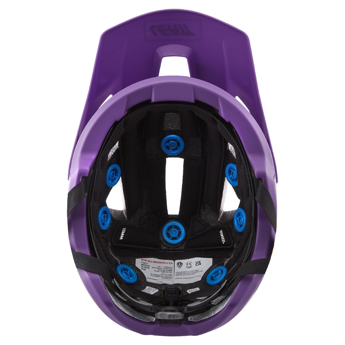Leatt MTB AllMtn 3.0 Helmet - M - Purple - Image 6