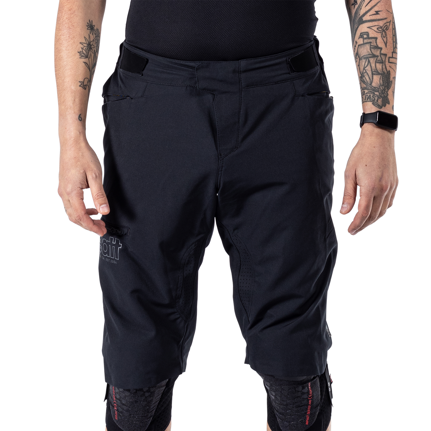 Leatt MTB Enduro 1.0 Shorts - L-34 - Black - Image 3