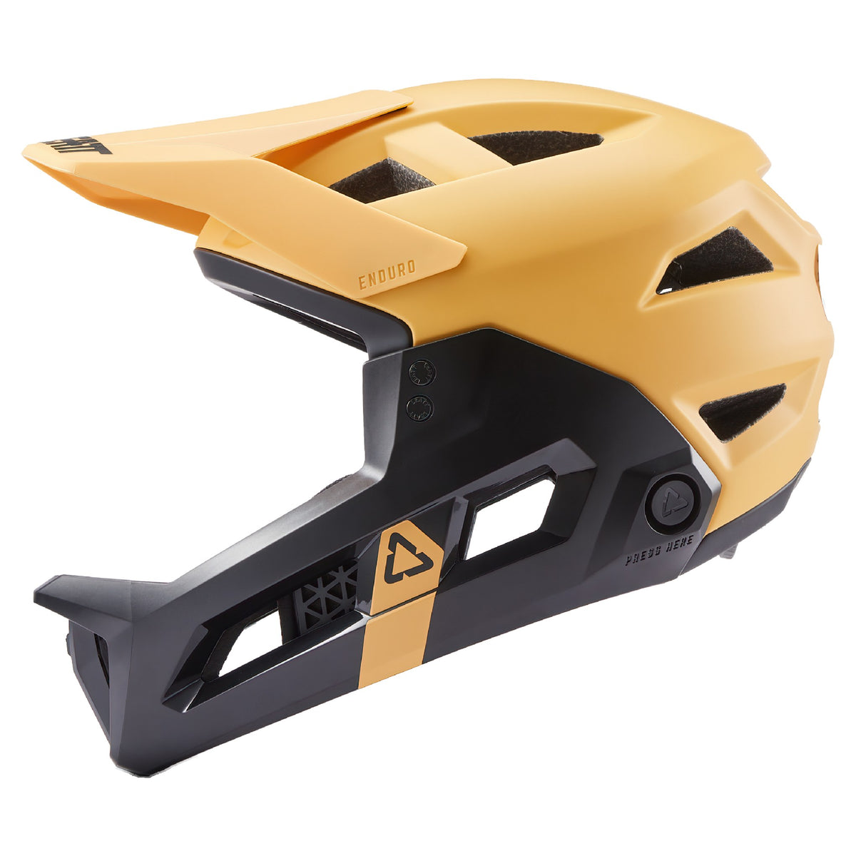 Leatt MTB Enduro 2.0 Helmet - L - Ochre Yellow - Image 3