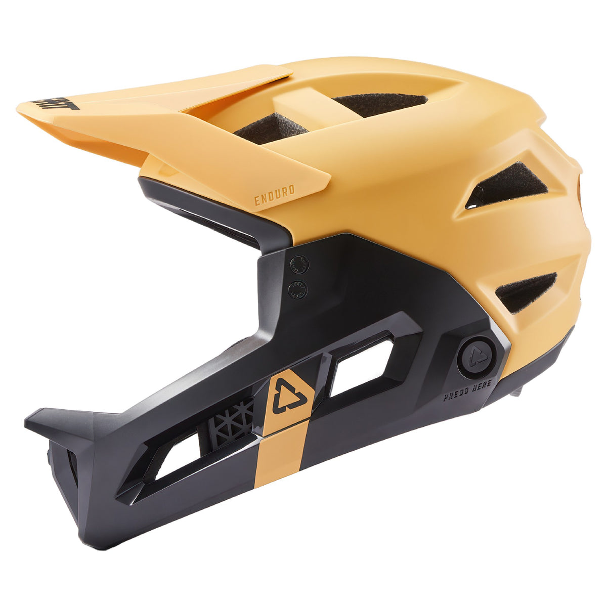 Leatt MTB Enduro 2.0 Helmet - L - Ochre Yellow - Image 9