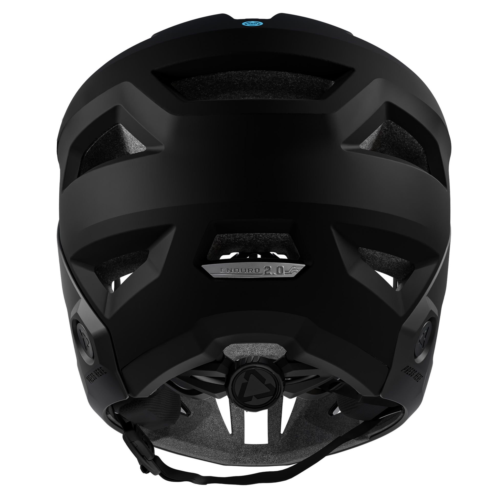 Leatt MTB Enduro 2.0 Helmet - L - Stealth Black/Grey - Image 5
