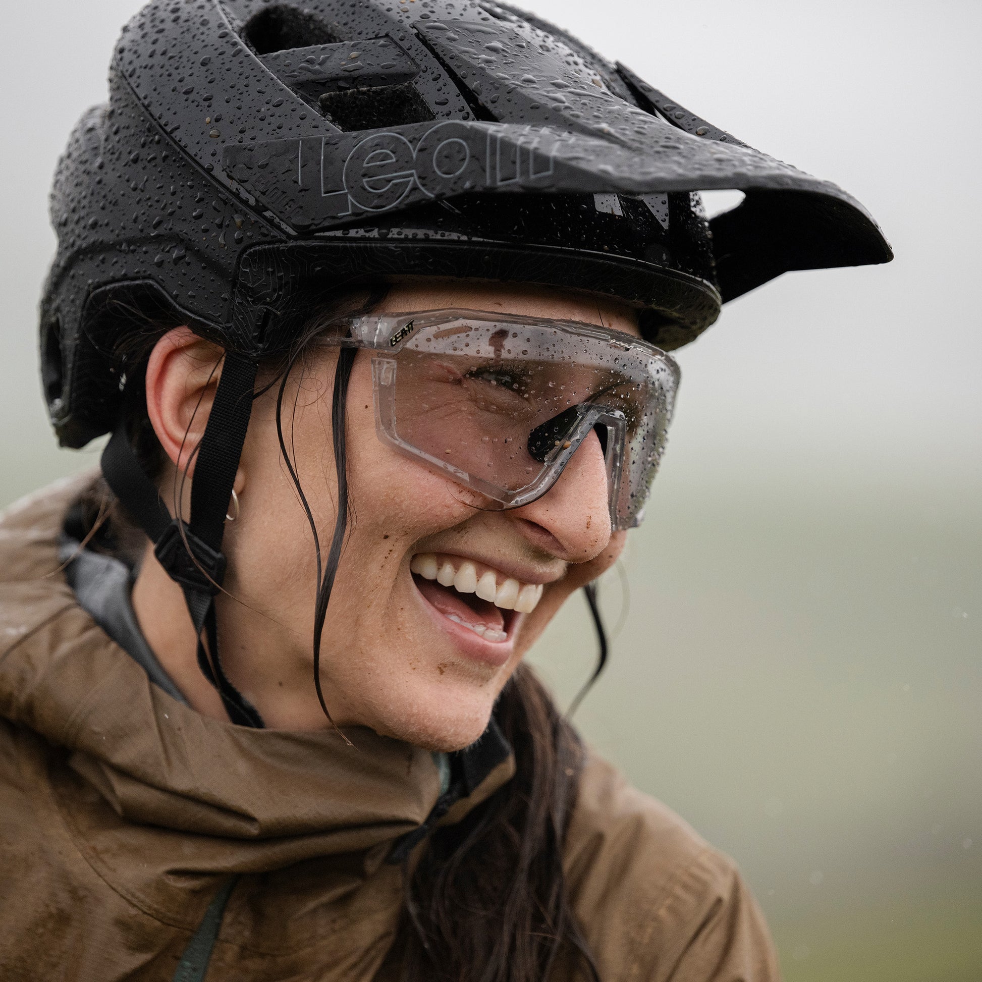Leatt MTB Enduro 2.0 Helmet - L - Stealth Black/Grey - Image 8