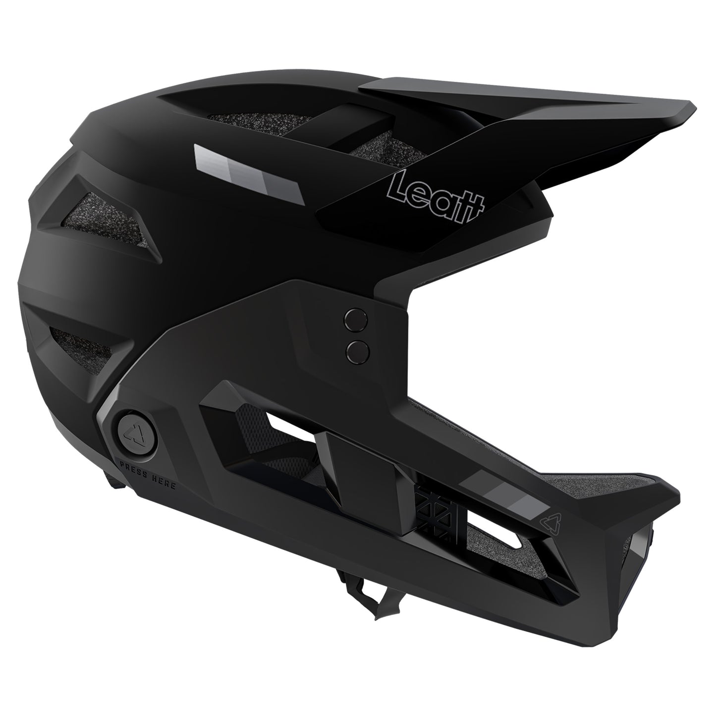 Leatt MTB Enduro 2.0 Helmet - S - Stealth Black/Grey - Image 1